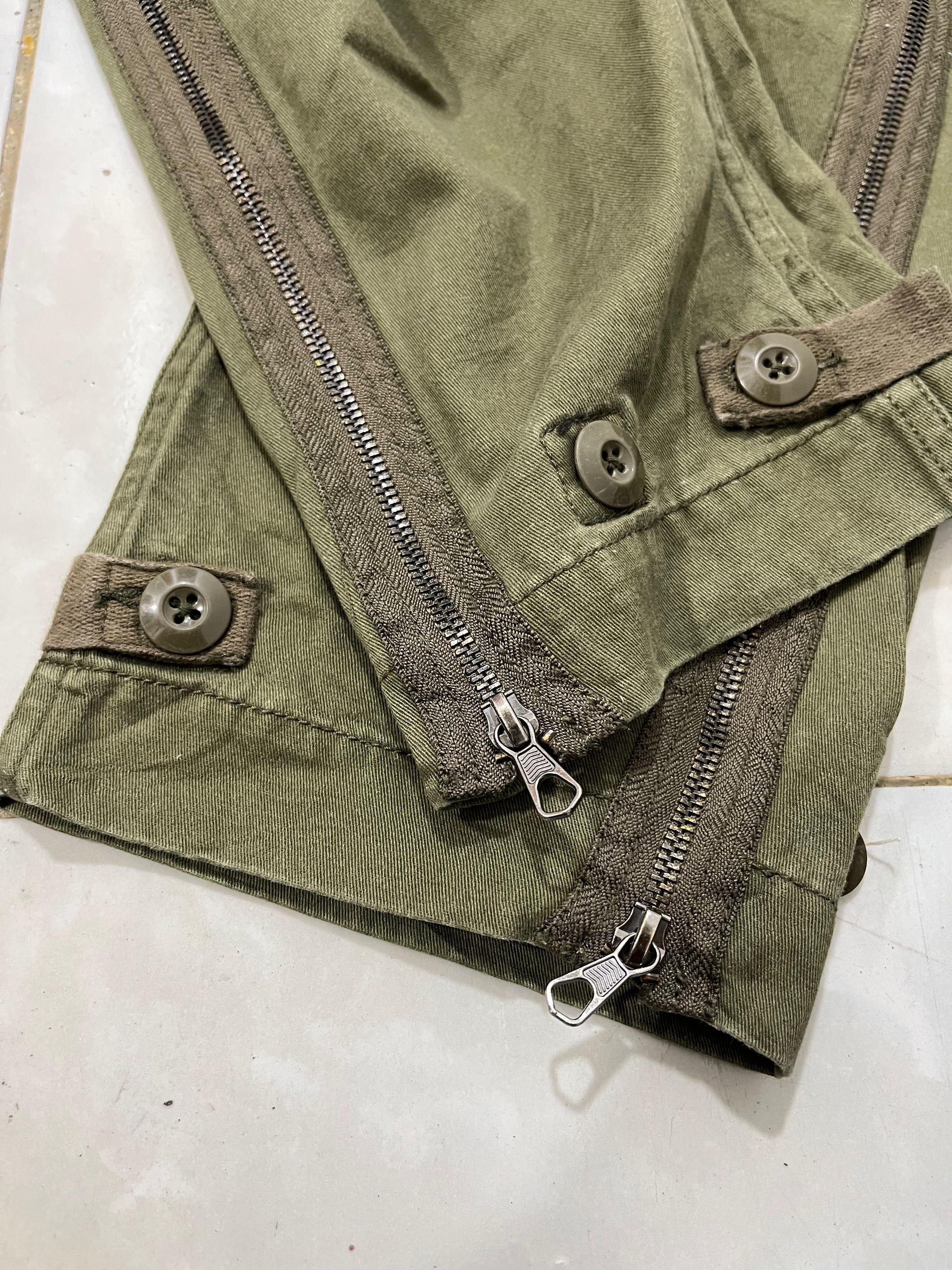 GOA Goa Military M65 style Zipper Pants Size US 29 - 6 Thumbnail