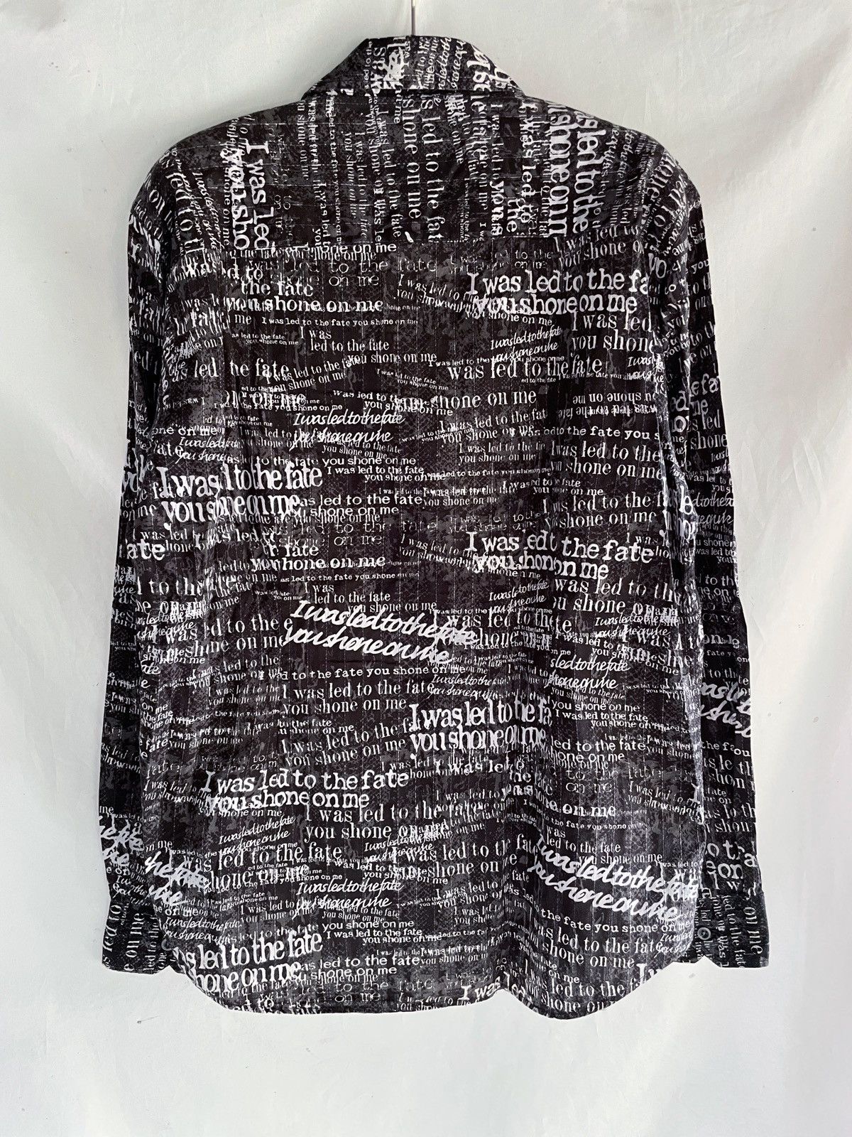 14th Addiction SPLENDID SATISFACTION ARCHIVE TYPE WRITER BUTTON DOWN SHIRT Size US XL / EU 56 / 4 - 2 Thumbnail