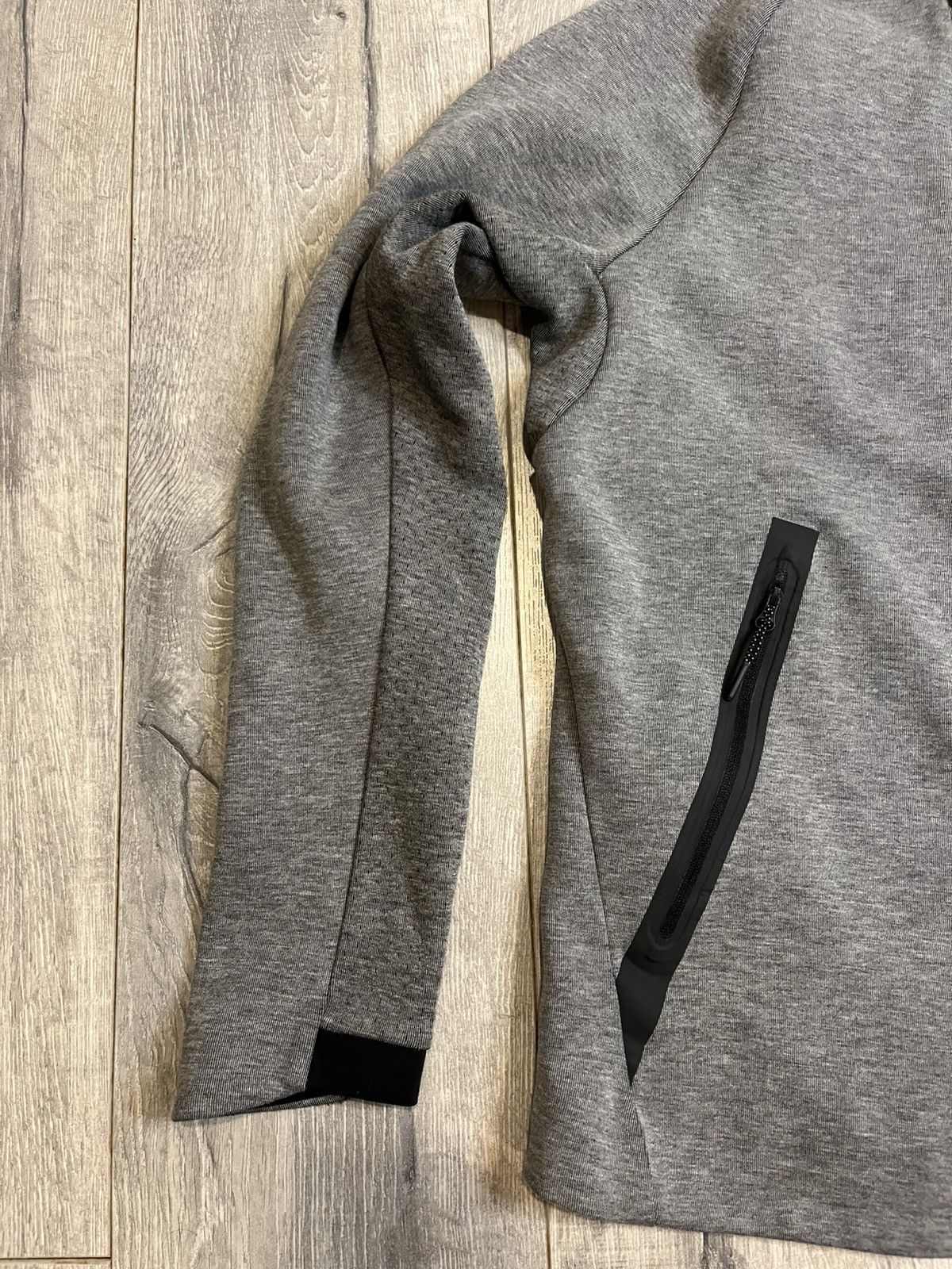 Nike RARE! Nike Tech Fleece Knit sweater. Zip up. Large Size US L / EU 52-54 / 3 - 3 Thumbnail