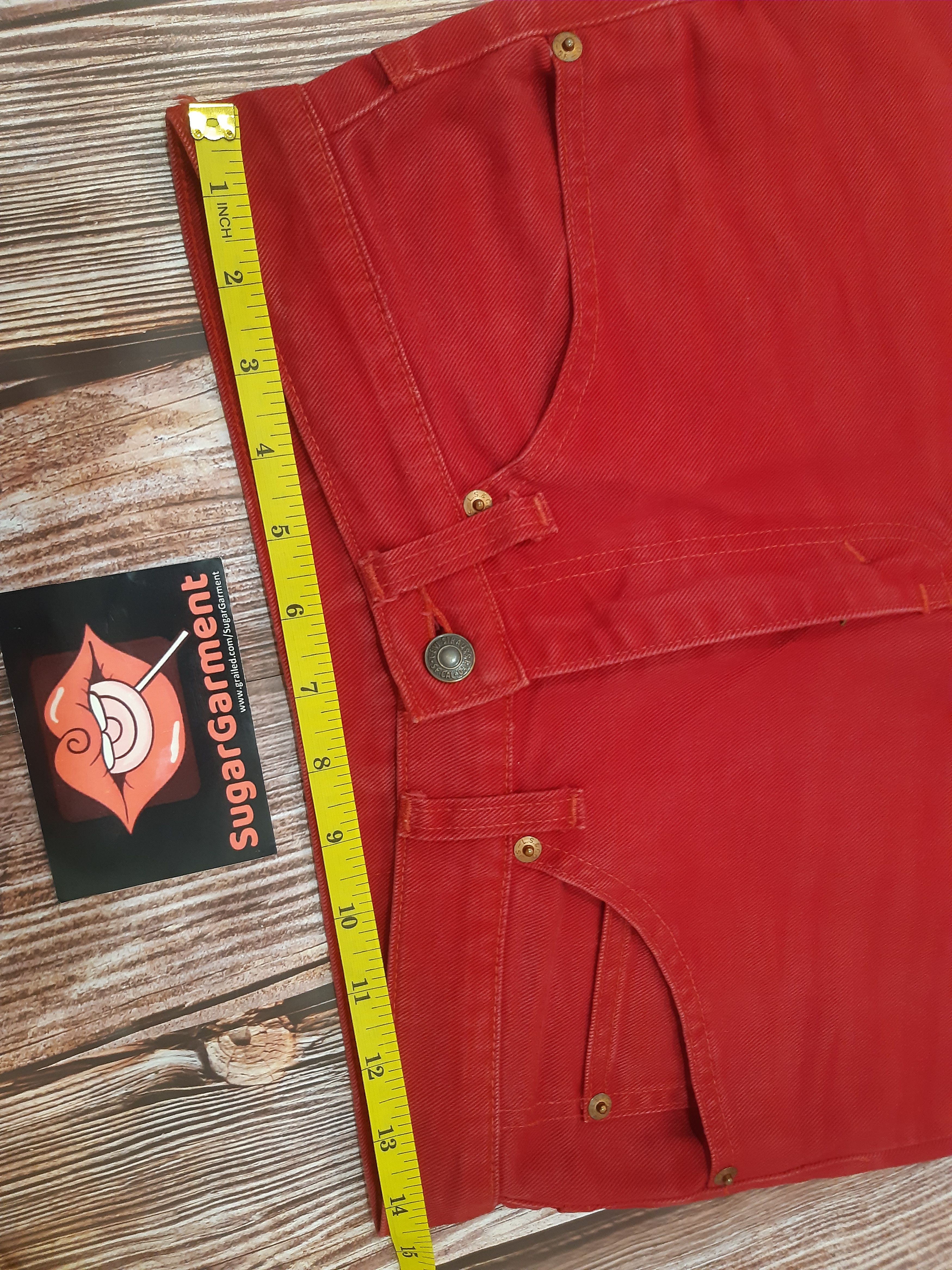 Levi's Levis 517 Jeans Bootcut RARE RED Size US 29 - 6 Thumbnail