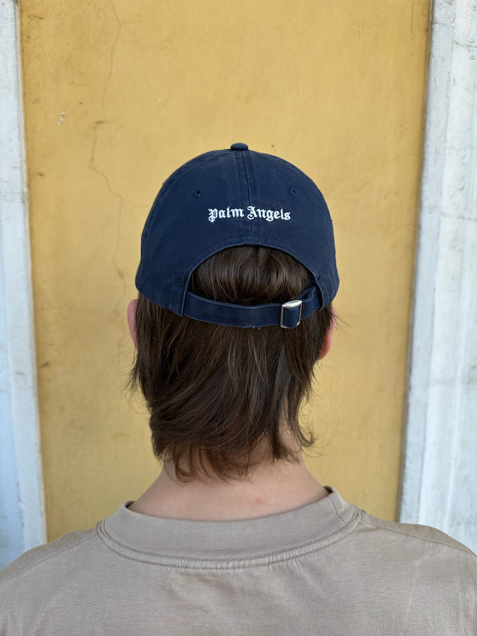 Palm Angels Palm Angels Cap Embroidered Grey Baseball Cap Hat Size ONE SIZE - 5 Thumbnail
