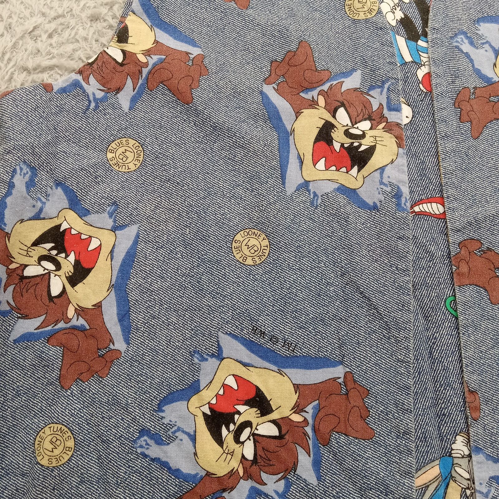 & Other Stories Reversible Looney Toon Vest M Womens Taz Buggs Bunny Cotton Size M / US 6-8 / IT 42-44 - 4 Thumbnail