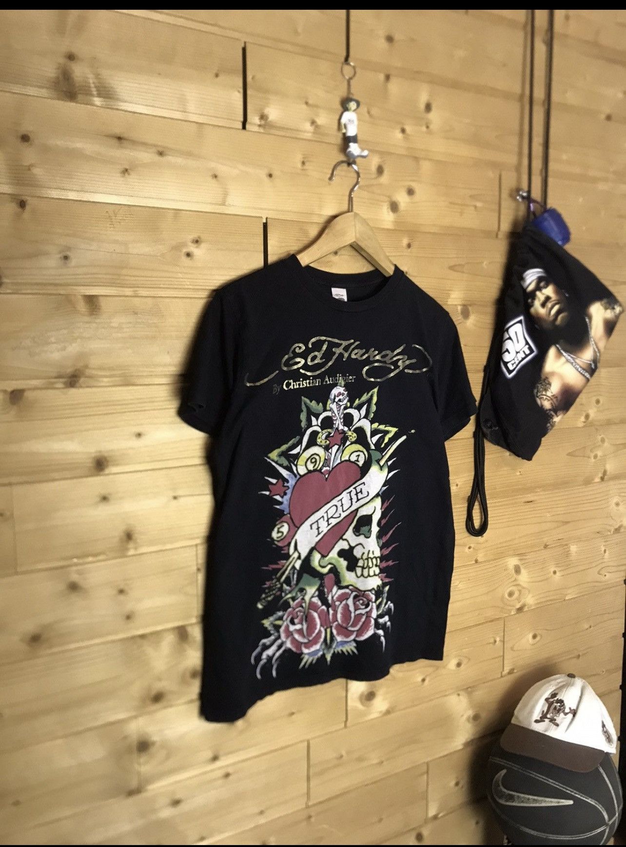 Ed Hardy Ed Hardy skeleton true t shirt Size US S / EU 44-46 / 1 - 1 Thumbnail