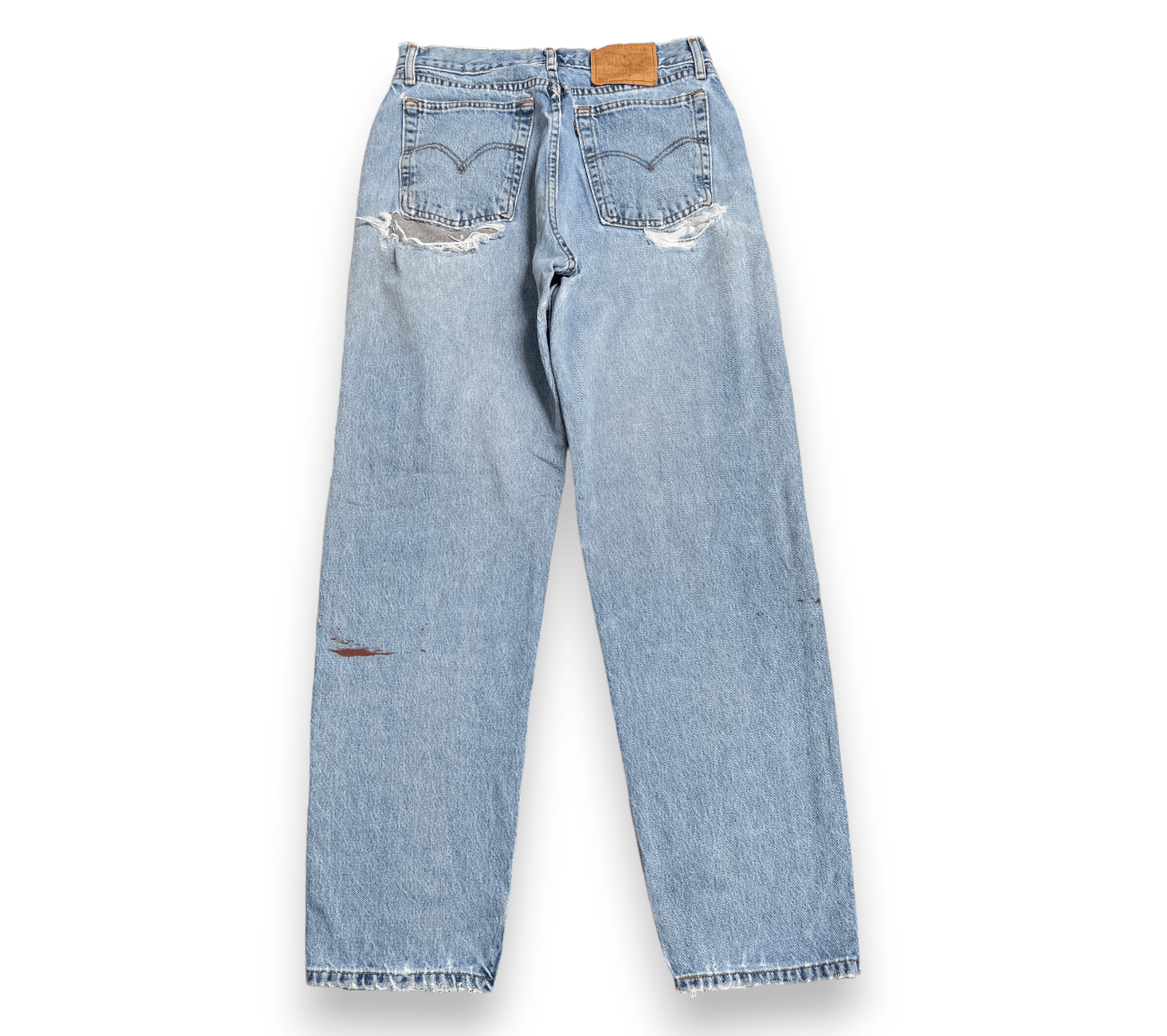 Levi's × Vintage Vintage 90s Levi's 560 Faded Distressed Denim Jeans L80 Size US 30 / EU 46 - 2 Thumbnail