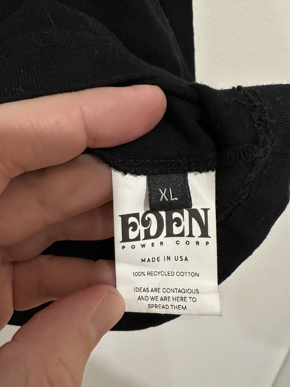 EDEN Power Corp Eden power corp logo ls tee Size US XL / EU 56 / 4 - 6 Thumbnail