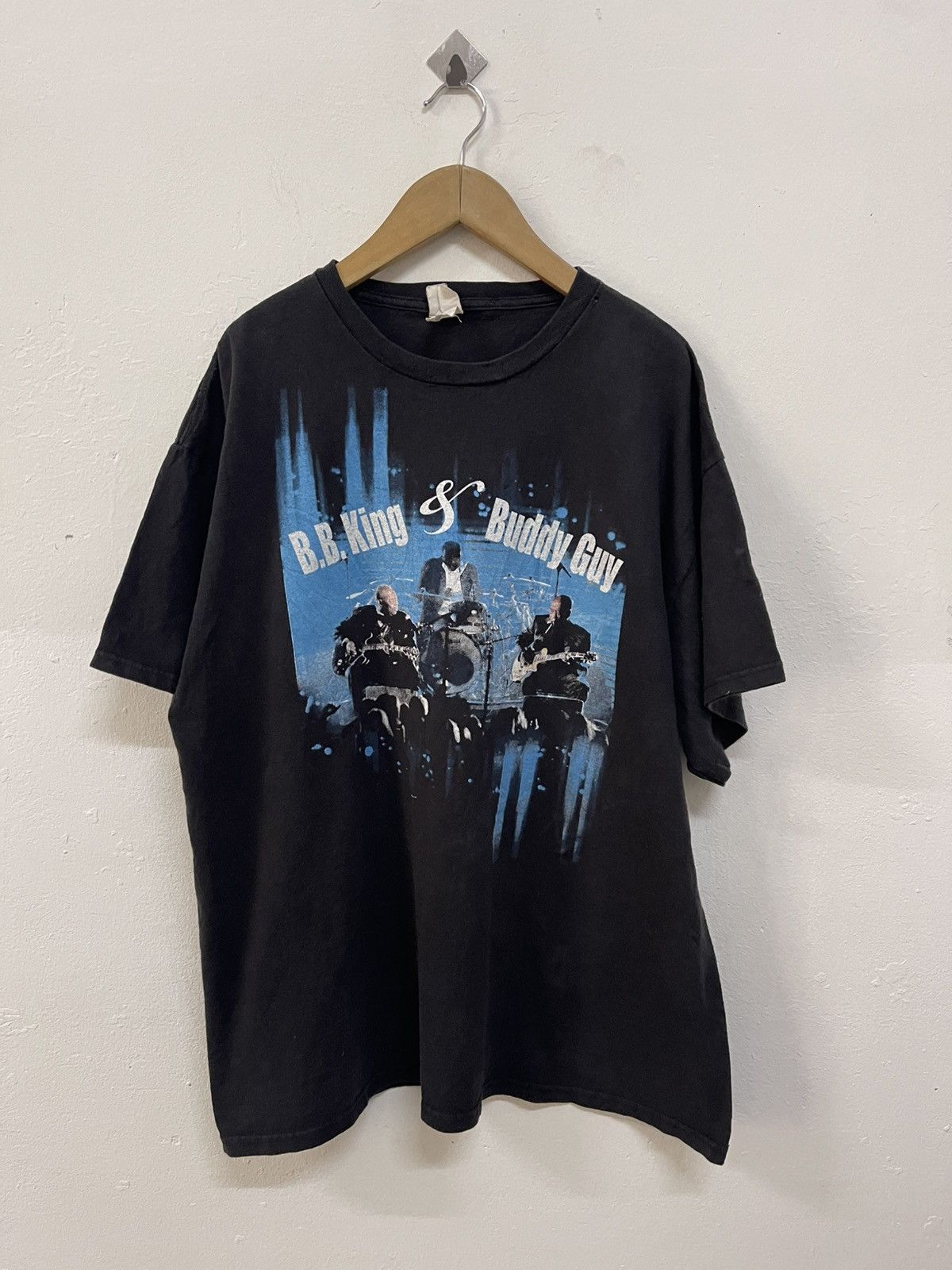 Band Tees × Vintage Vintage B.B Kings & Buddy Guy Band Shirt Size US XL / EU 56 / 4 - 1 Thumbnail