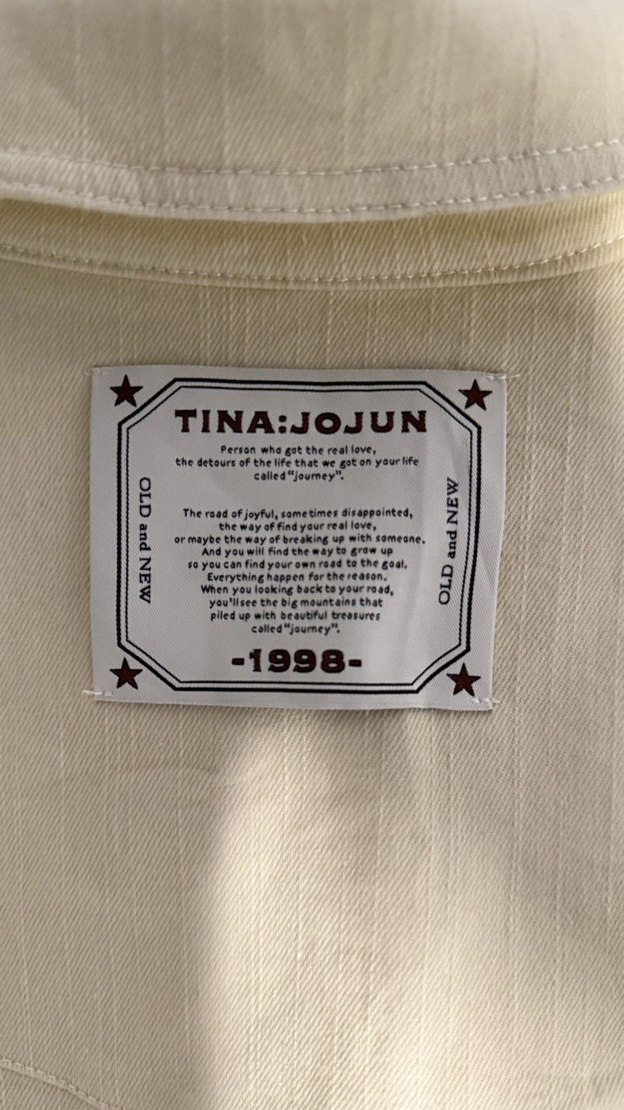 Japanese Brand Rare Vintage TINA JOJUN CROPTOP SHIRT MEDIUM Size M / US 6-8 / IT 42-44 - 4 Thumbnail