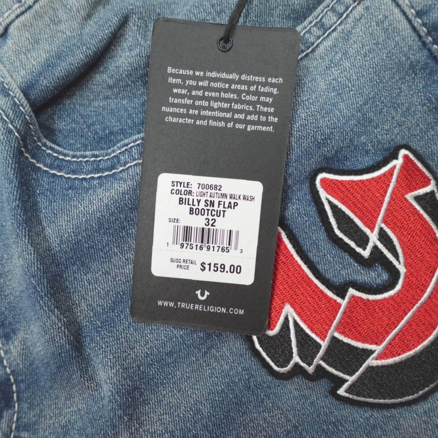 True Religion VINTAGE False Size US 32 / EU 48 - 3 Thumbnail