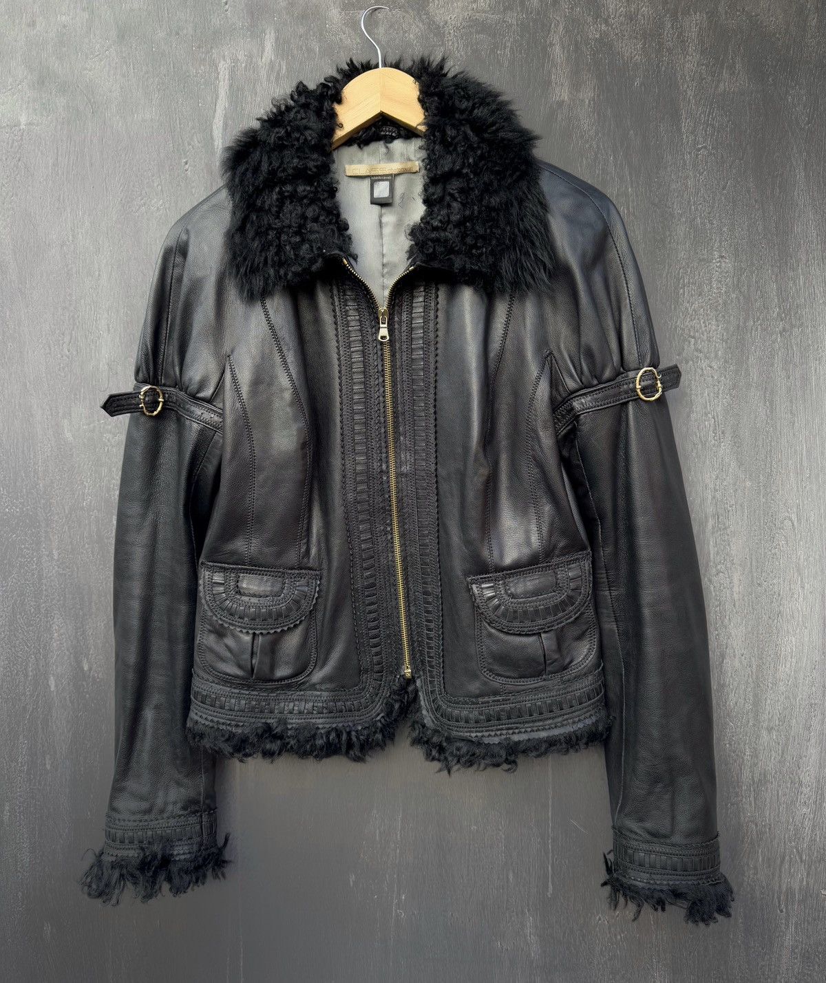 Roberto Cavalli Roberto Cavalli Vintage Leather Jacket Size 44 Size M / US 6-8 / IT 42-44 - 1 Thumbnail
