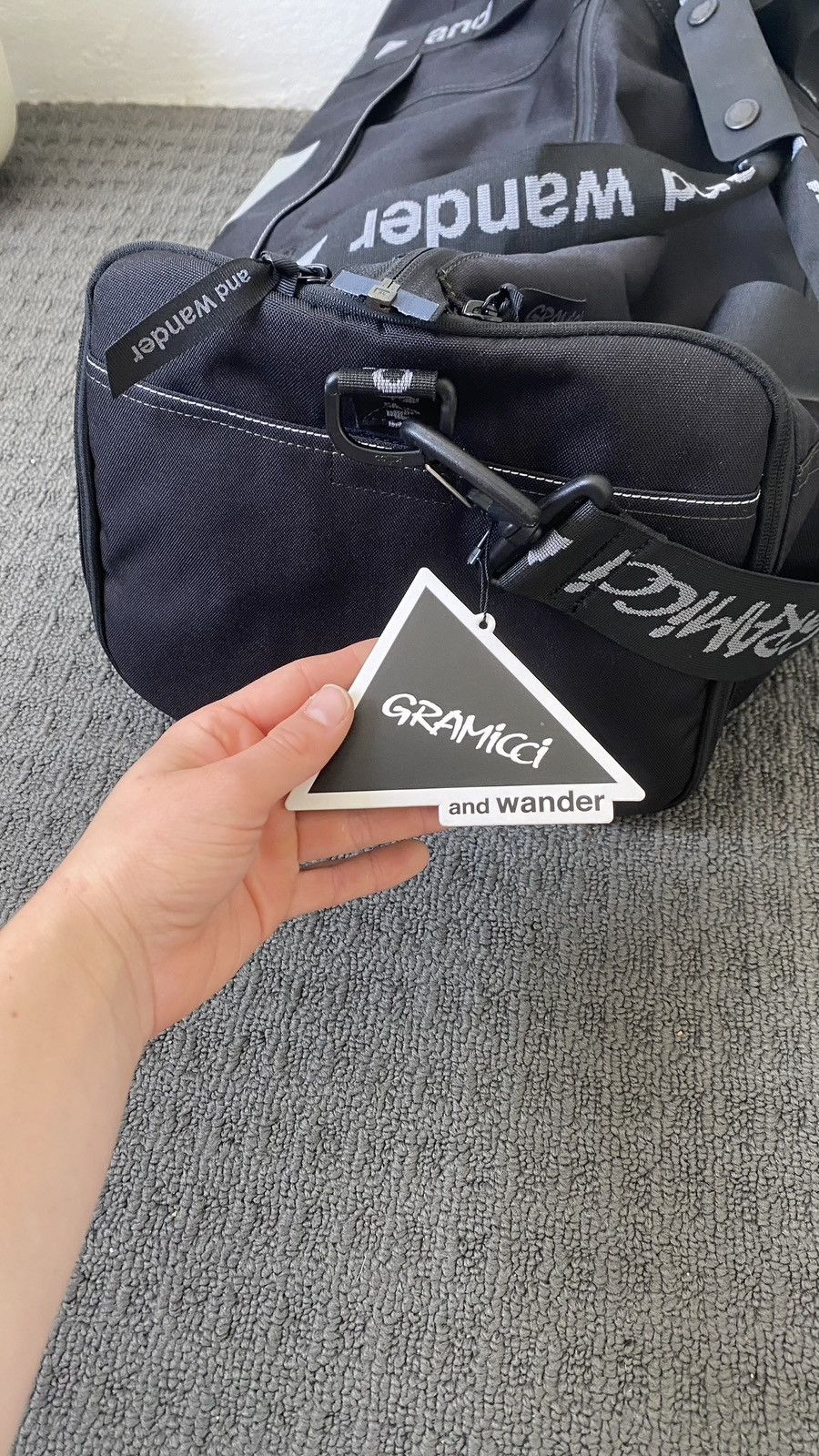 And Wander × Gramicci And Wander x Gramicci Duffel Bag Size ONE SIZE - 5 Thumbnail