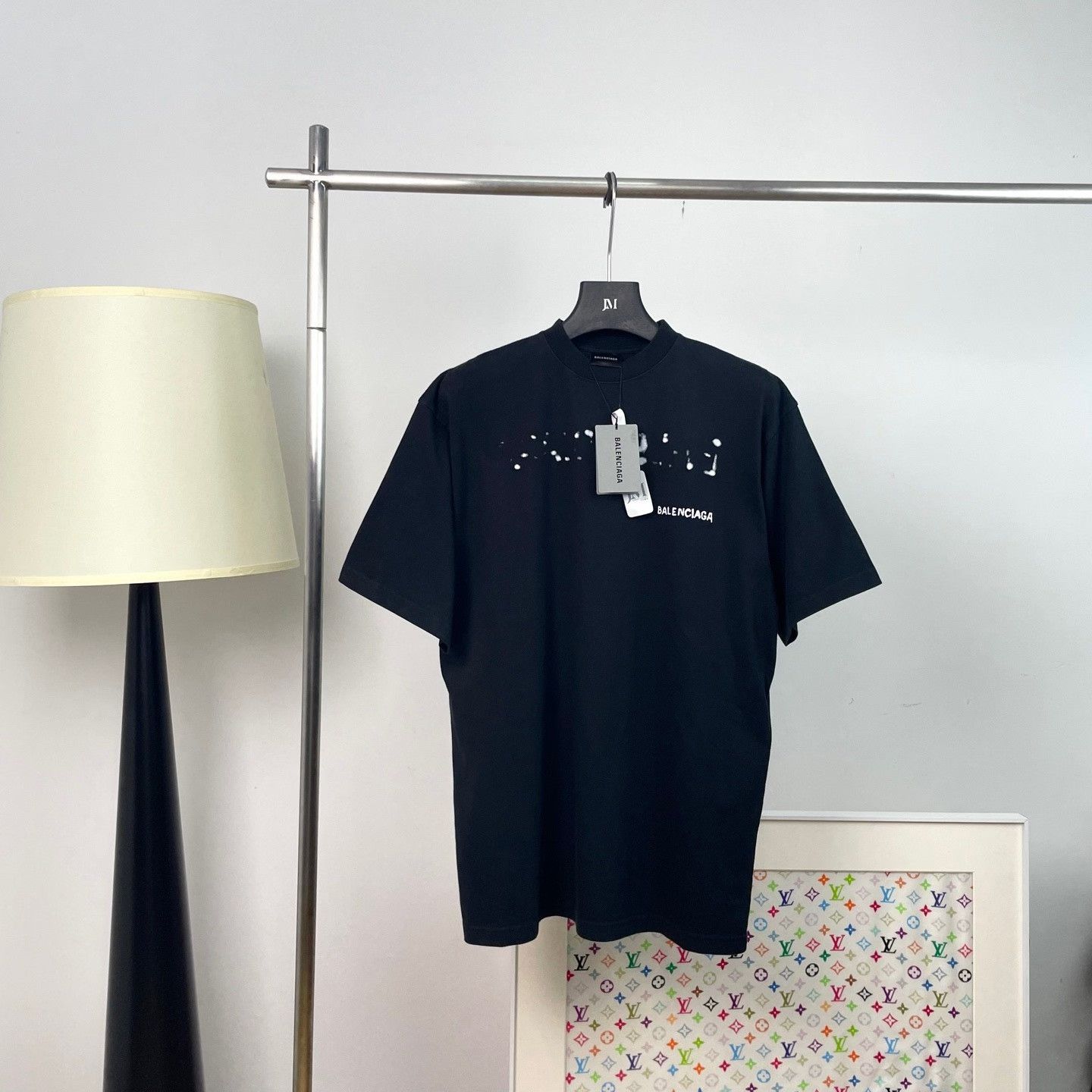 Balenciaga Balenciaga Retro Printed T-Shirt xxs Men Size US XXS / EU 40 - 1 Thumbnail