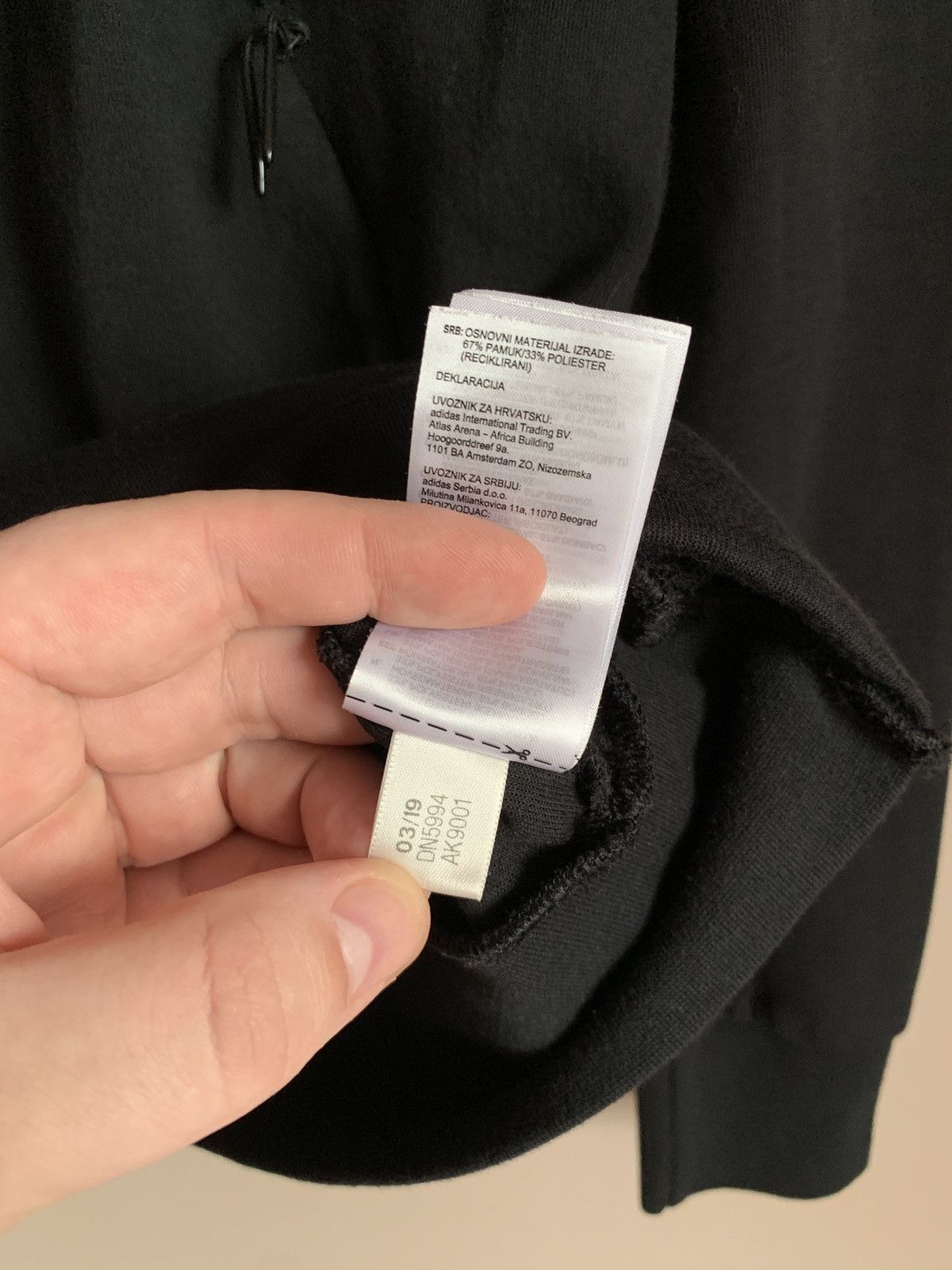 Adidas All Blacks New Zealand Rugby Union Sweatshirt Adidas Sz M Size US M / EU 48-50 / 2 - 8 Thumbnail