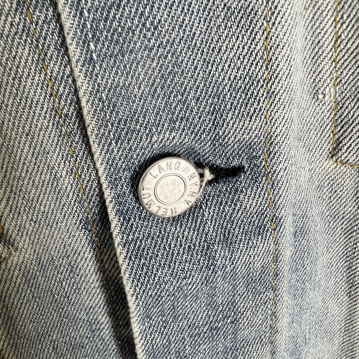 Helmut Lang Helmut Lang Vintage Denim Jacket Size US M / EU 48-50 / 2 - 15 Thumbnail