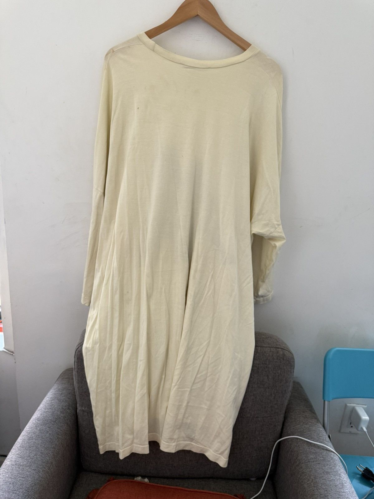 Raf simons SS04 handpainted religious oversized shirt
