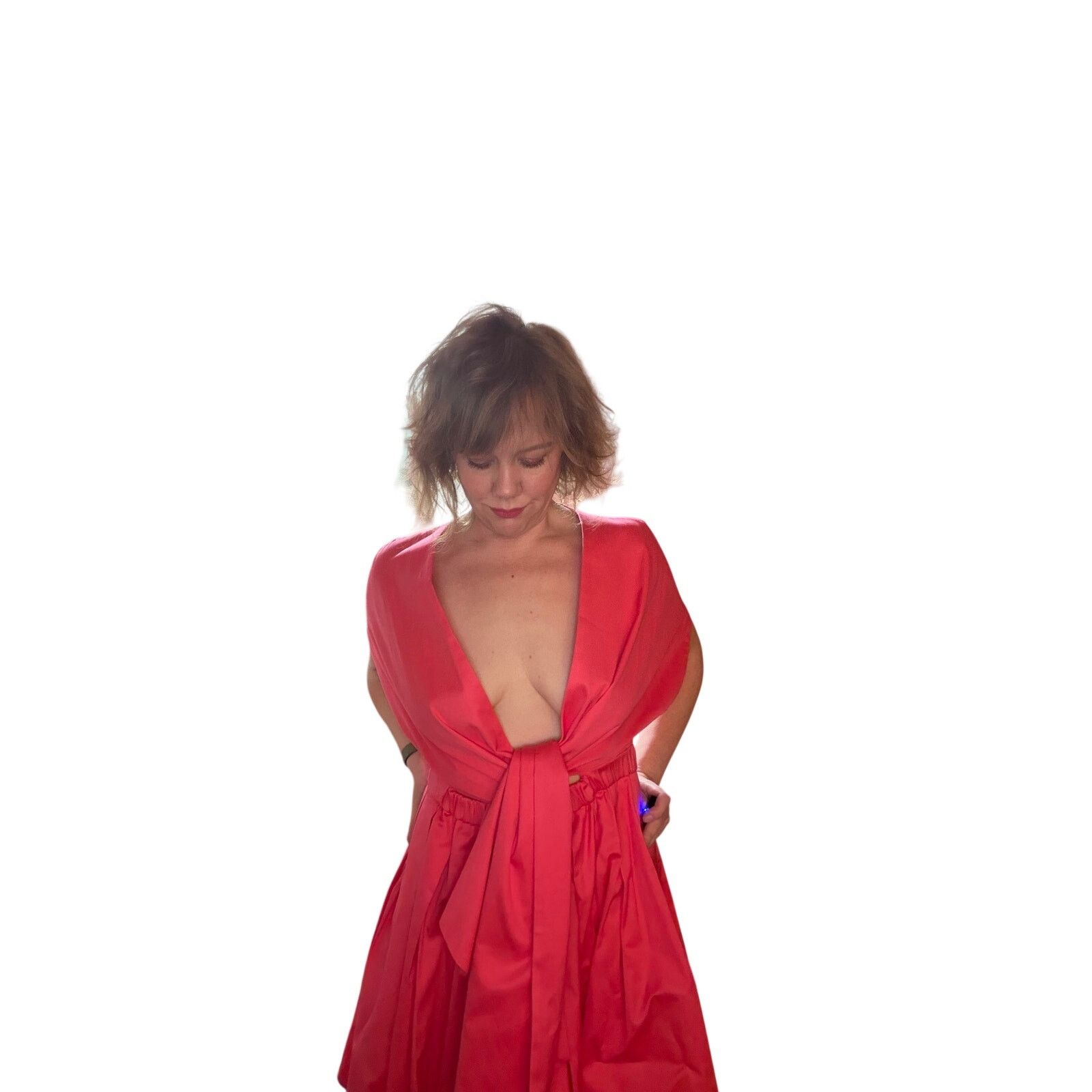 Other Aliette Diana Dress hot pink, size L Size L / US 10 / IT 46 - 1 Thumbnail