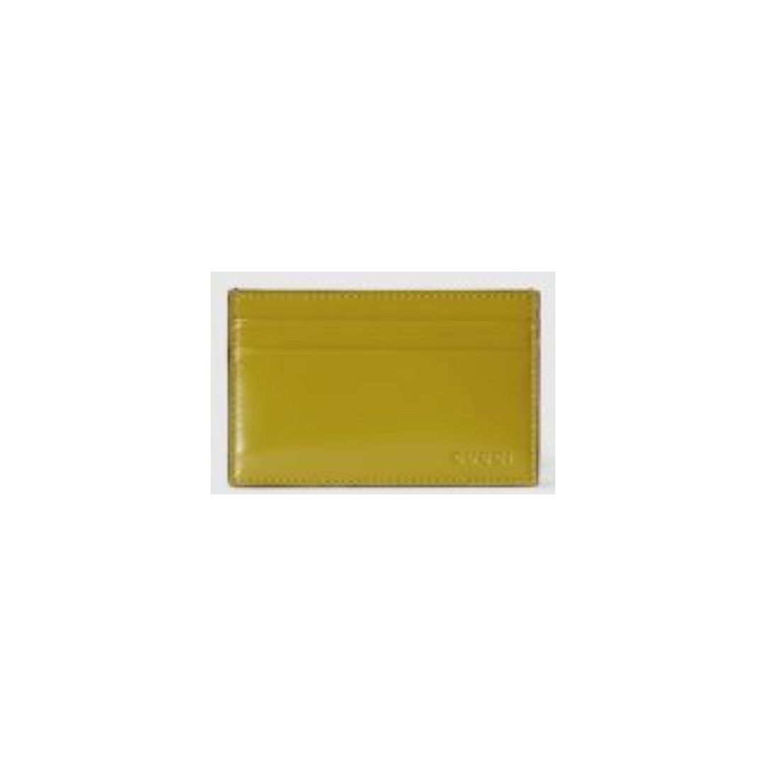 Gucci oc11z1225 Size: OS / Embossed Card Case in Green Size ONE SIZE - 1 Preview