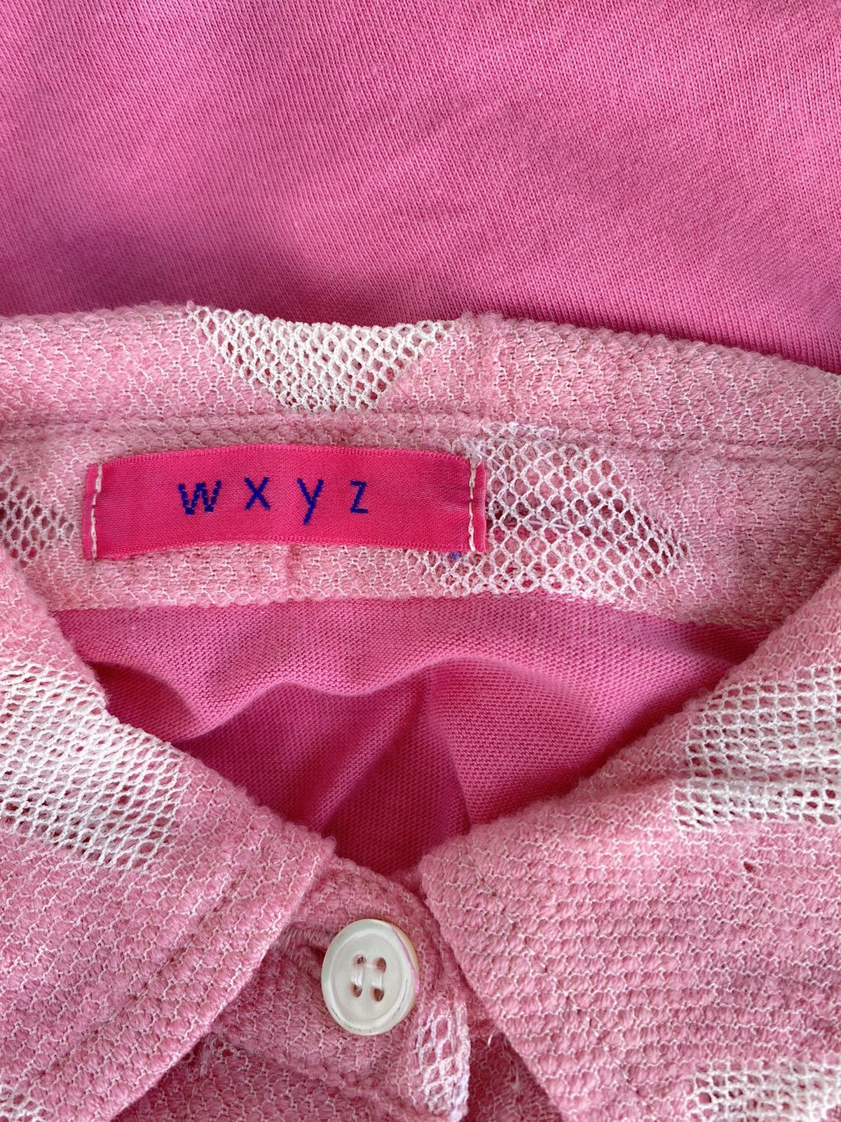Y's × Yohji Yamamoto WXYZ Yohji Yamamoto Pastel pink plaid shirt Size S / US 4 / IT 40 - 6 Thumbnail