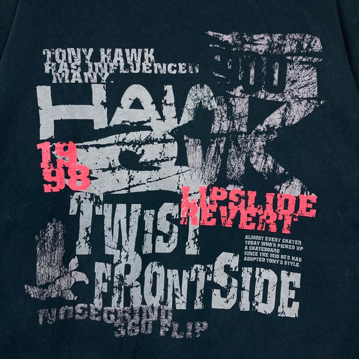Tony Hawk Vintage Tony Hawk Skateboarding Pullover Jumper Sweatshirt Size US XL / EU 56 / 4 - 3 Thumbnail
