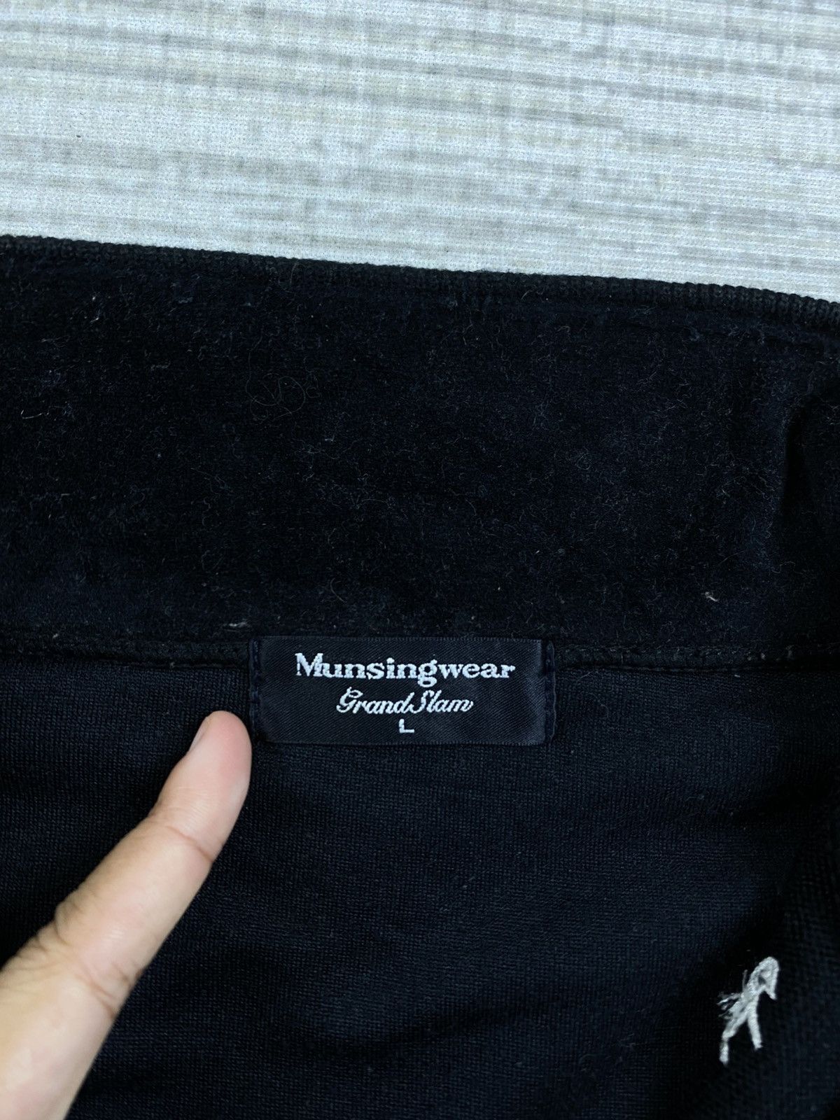 Japanese Brand × Vintage Vintage 90s Munsingwear Embroidery Logo Halfzipper Jacket Size US M / EU 48-50 / 2 - 6 Thumbnail