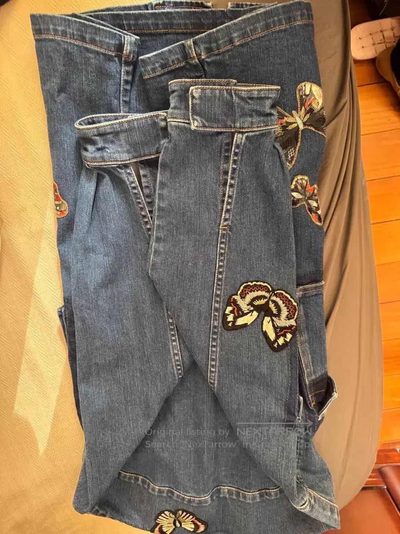 Valentino Valentino Limited edition denim top Size XXS / US 00 / IT 34 - 5 Thumbnail