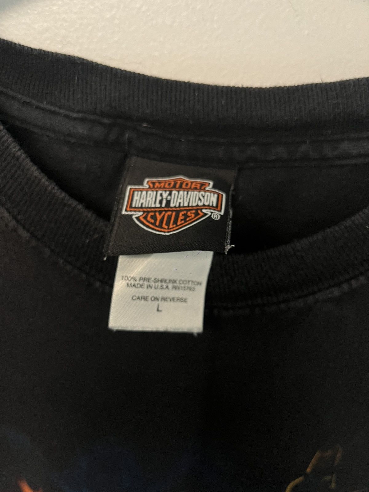 Harley Davidson Harley Davidson Clown holding Fire Steel City Graphic Tshirt Size US L / EU 52-54 / 3 - 5 Thumbnail