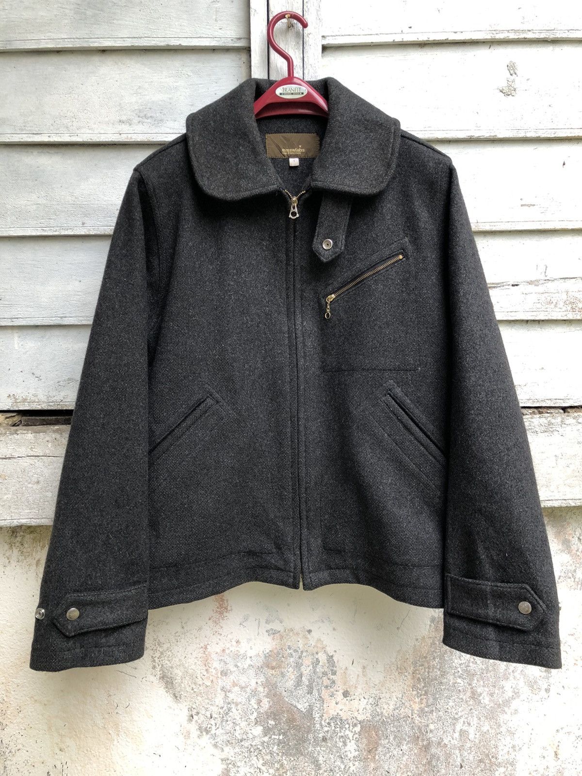 Needles × Nepenthes MMSWLABS NEW YORK Wool Melton Jacket Size US M / EU 48-50 / 2 - 1 Thumbnail