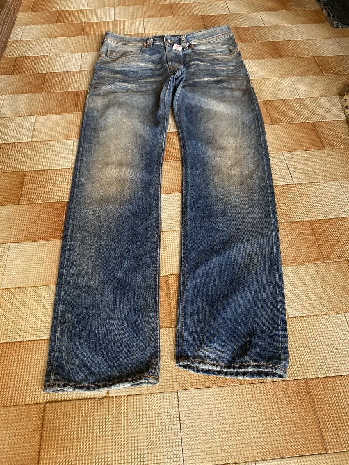 Diesel × Vintage Vintage diesel buster skiny denim Size US 30 / EU 46 - 1 Thumbnail