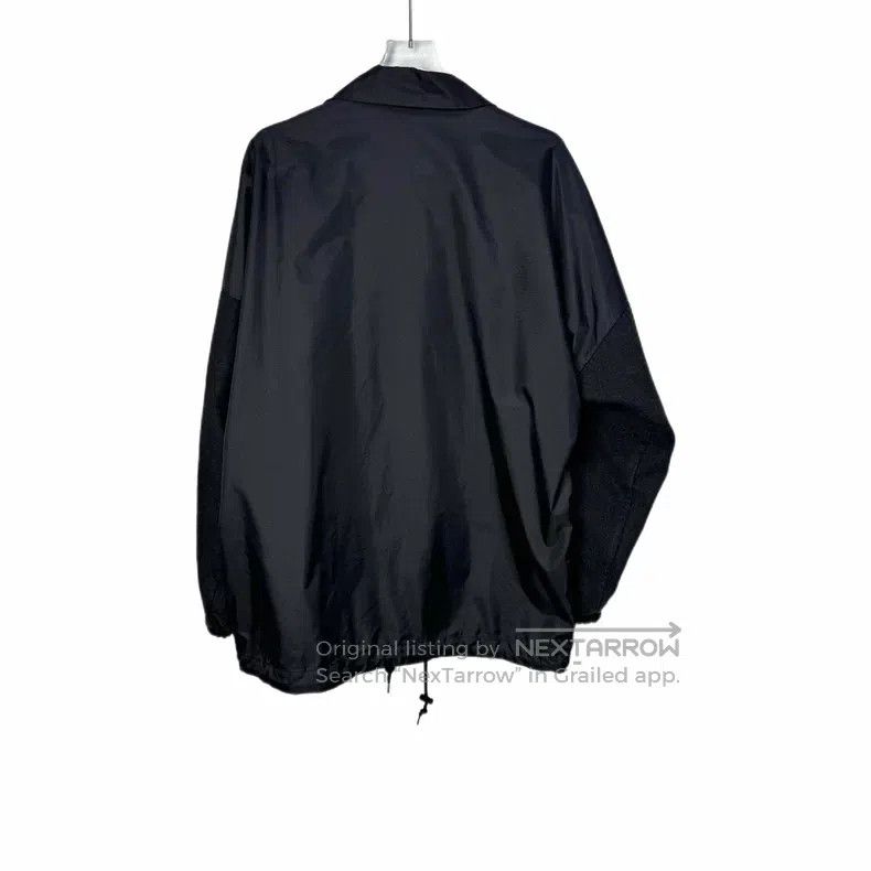 Balenciaga Balenciaga Black and White Pieced Letter Windbreaker Jacke Size XS / US 0-2 / IT 36-38 - 2 Thumbnail