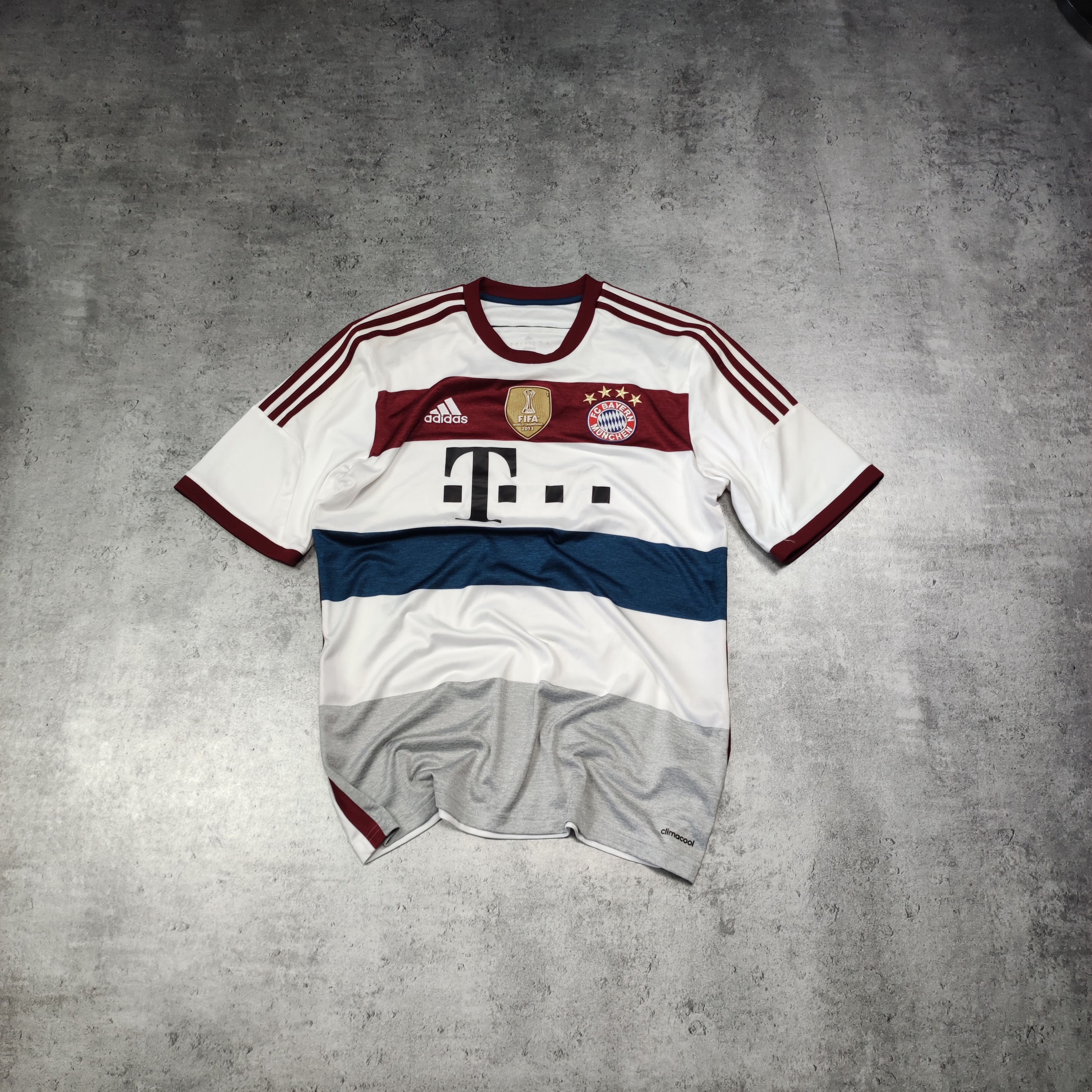 Adidas RARE Football Soccer Bayern Munich 2015 Away Adidas Jersey Size US L / EU 52-54 / 3 - 1 Thumbnail