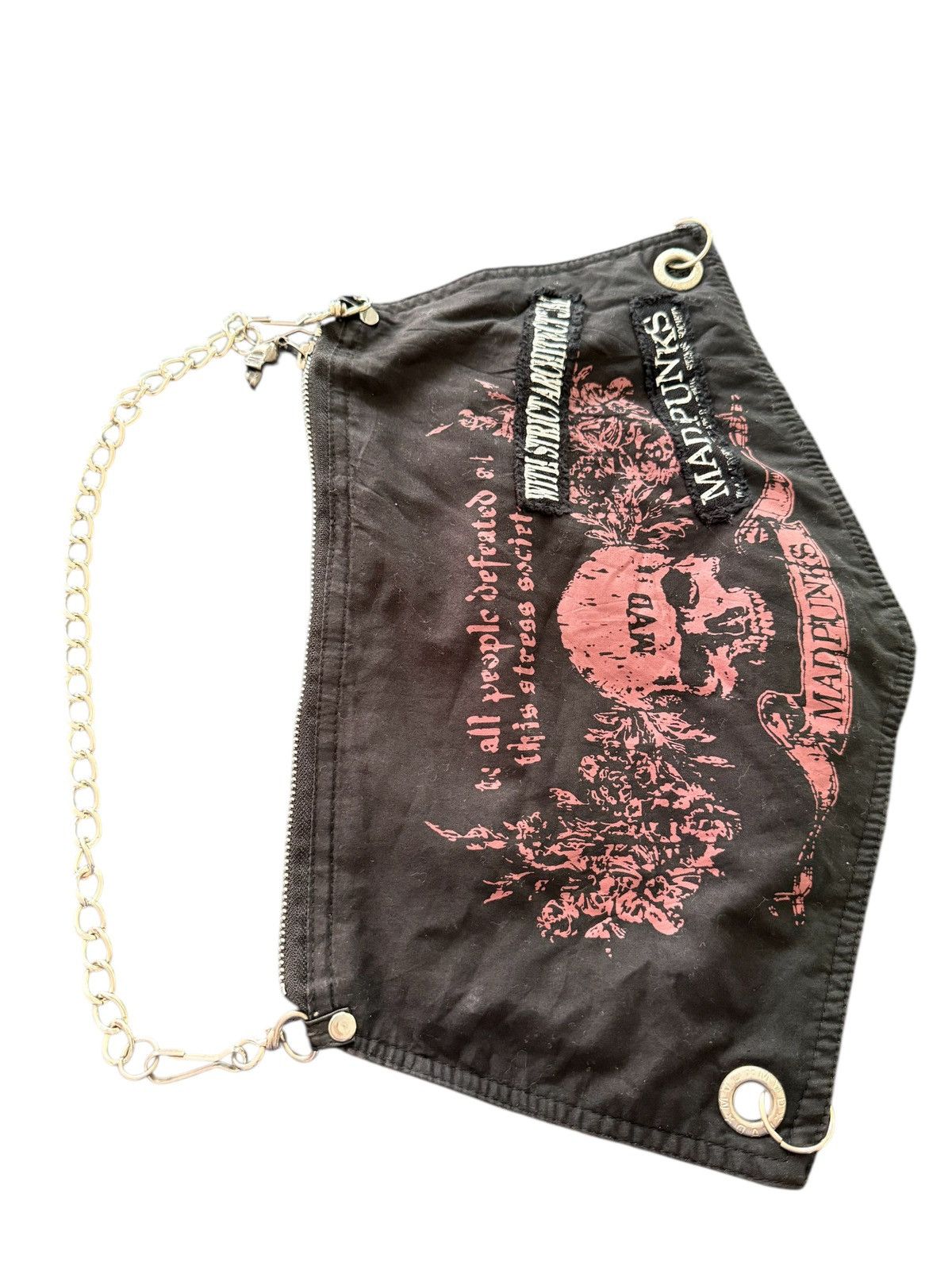 Hysteric Glamour Mad Punks shoulder bag with a skull rare desing Size ONE SIZE - 6 Thumbnail
