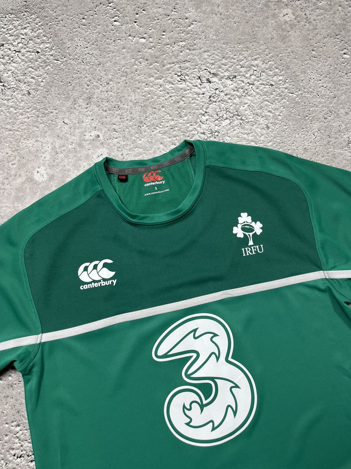 Canterbury of New Zealand Canterbury IRFU Ireland Rugby Green Jersey Shirt Size S Size US S / EU 44-46 / 1 - 4 Thumbnail