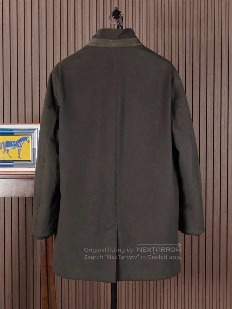 Loro Piana Loro Piana 100% Lama Wool + Mink Fur Lining Jacket Size US L / EU 52-54 / 3 - 3 Thumbnail