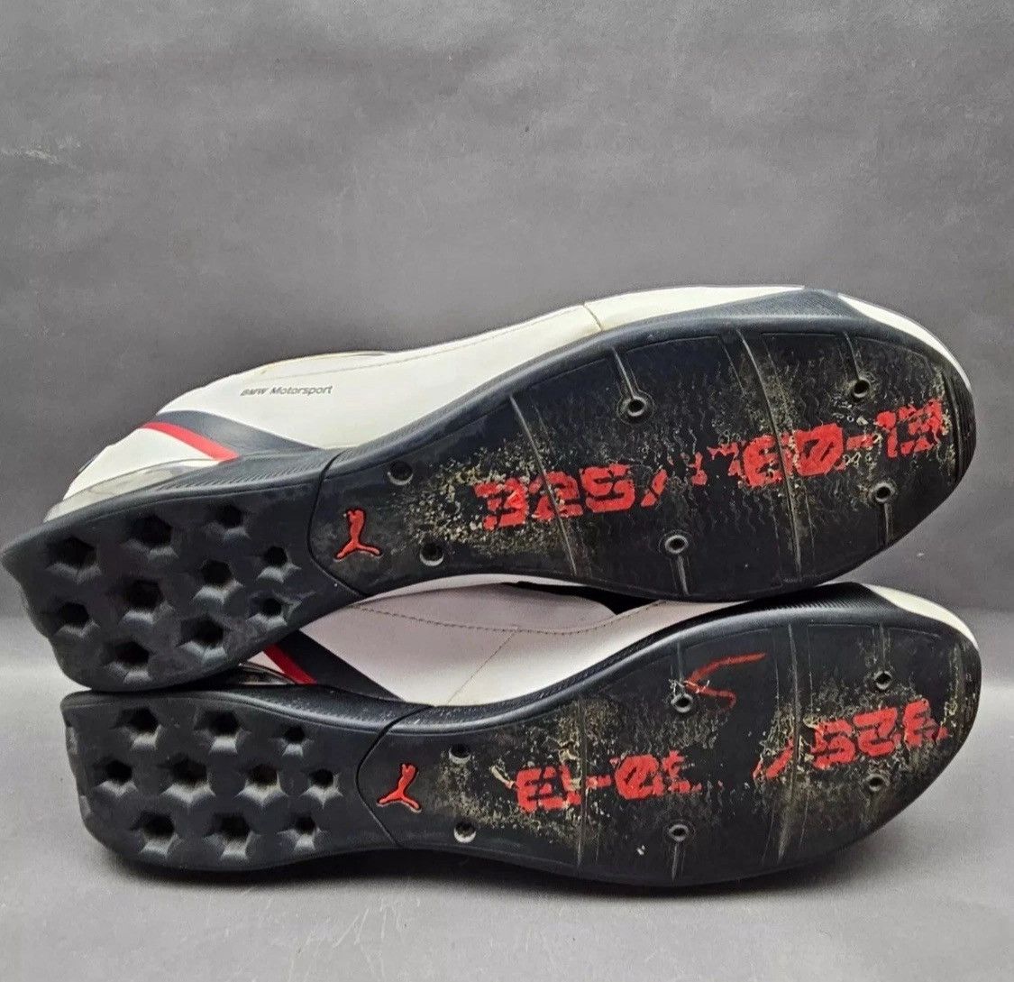 BMW × Puma Puma Power Race BMW Mens Shoes Size 11 White Racing Sneakers Size US 11 / EU 44 - 5 Thumbnail