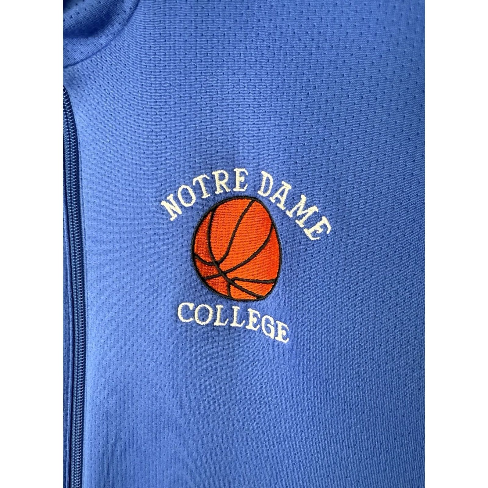 Nike Nike Track Jacket Mens XL Full Zip Notre Dame College Basketball Nike Windbreaker Blue Athletic Sports Size US XL / EU 56 / 4 - 4 Thumbnail