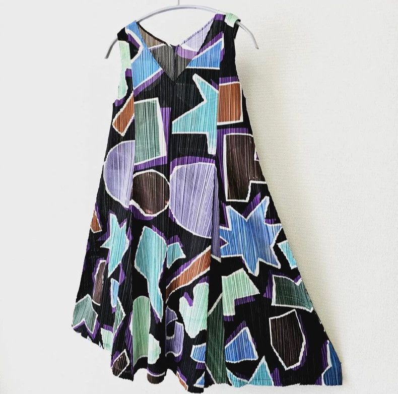 Issey Miyake Issey Miyake Graffiti dress Size M / US 6-8 / IT 42-44 - 2 Thumbnail