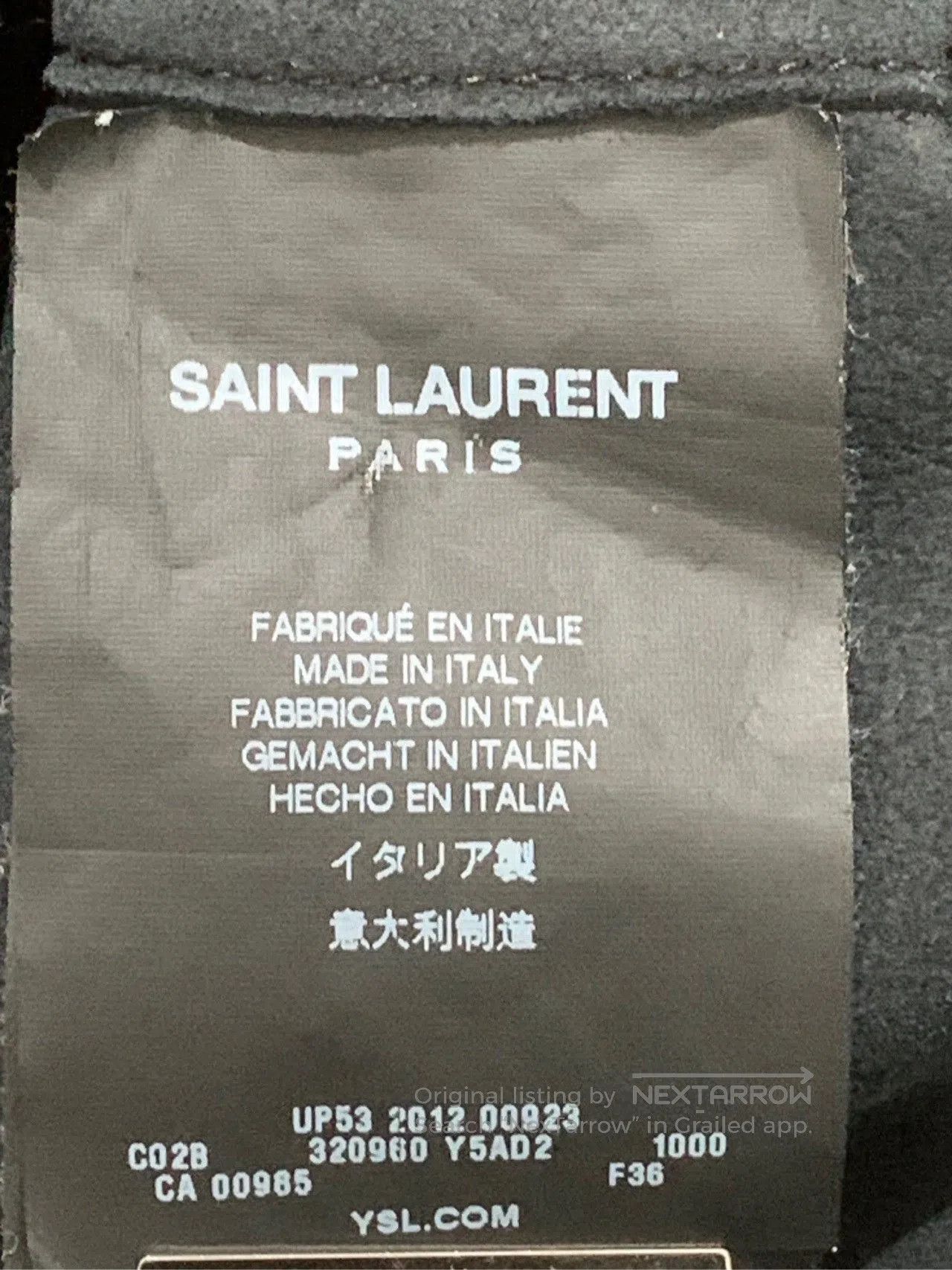 Saint Laurent Paris Saint Laurent Lace. Size US M / EU 48-50 / 2 - 6 Thumbnail