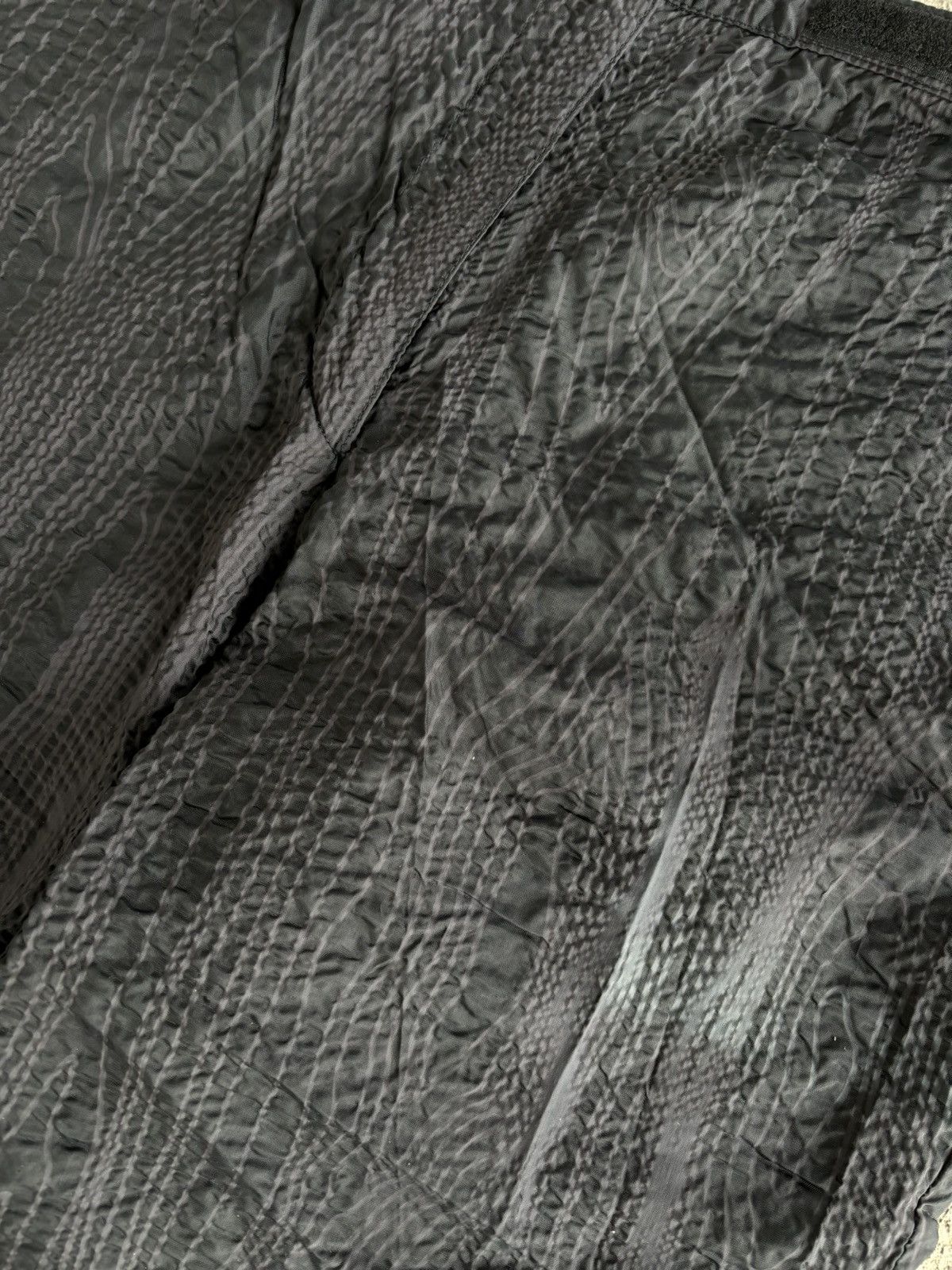W&LT × Walter Van Beirendonck 90s W&LT Reptile Print embossed nylon pants. Size 29" - 3 Thumbnail