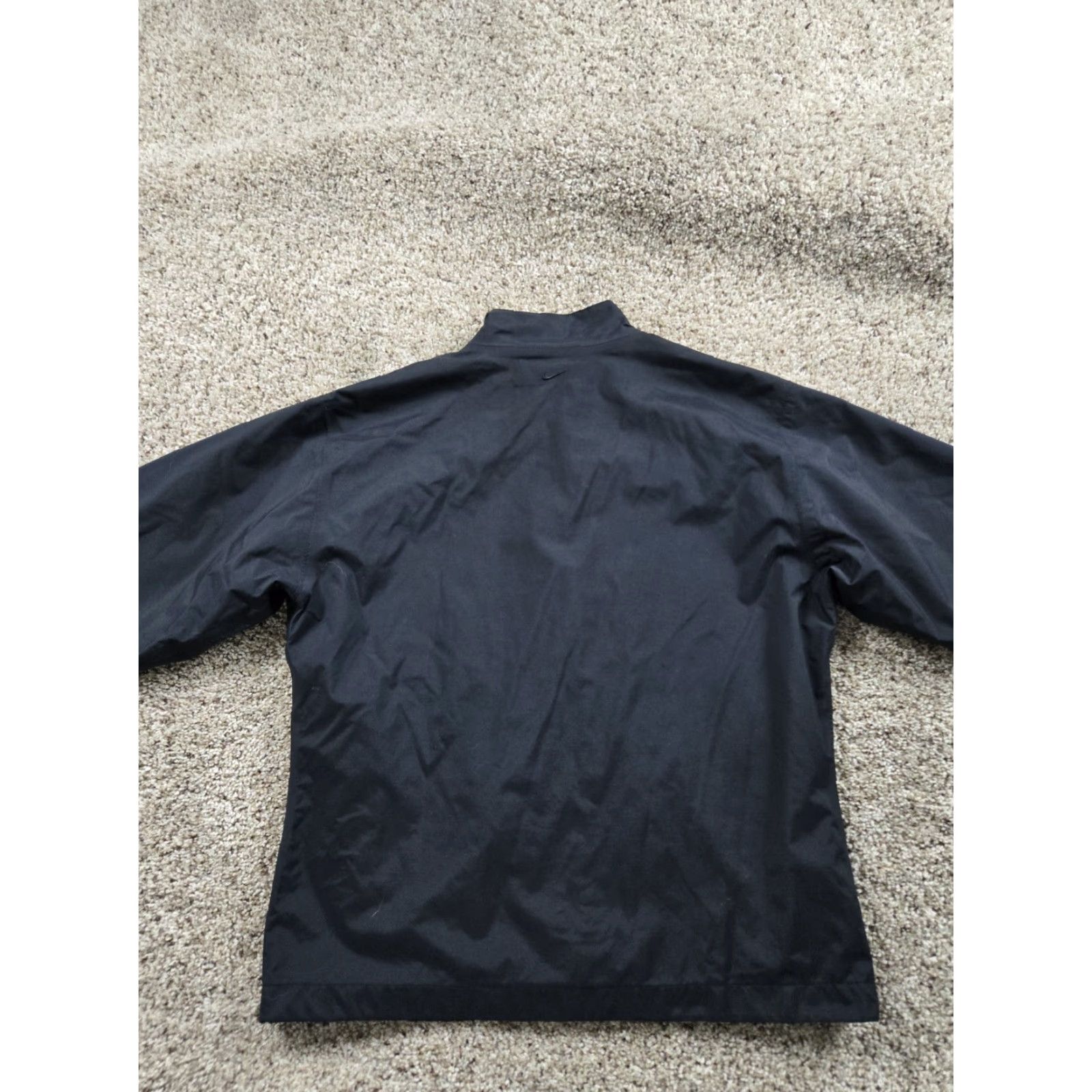 Nike VINTAGE Nike Golf Jacket Womens M Black Storm-Fit Windbreaker Lined Nylon Size M / US 6-8 / IT 42-44 - 7 Thumbnail