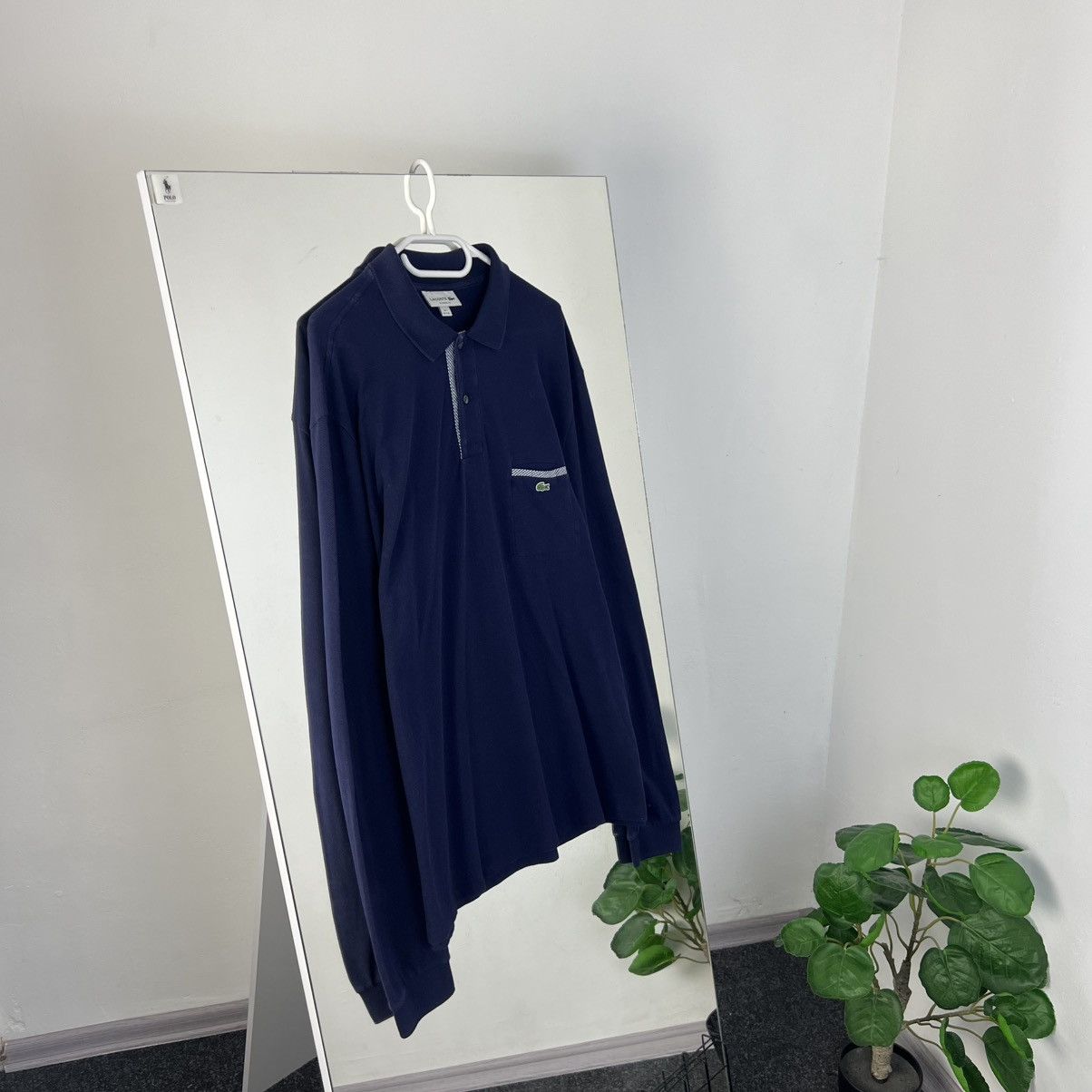 Lacoste Vintage Lacoste Pocket Logo Rugby Long Sleeve Size US XXL / EU 58 / 5 - 1 Thumbnail