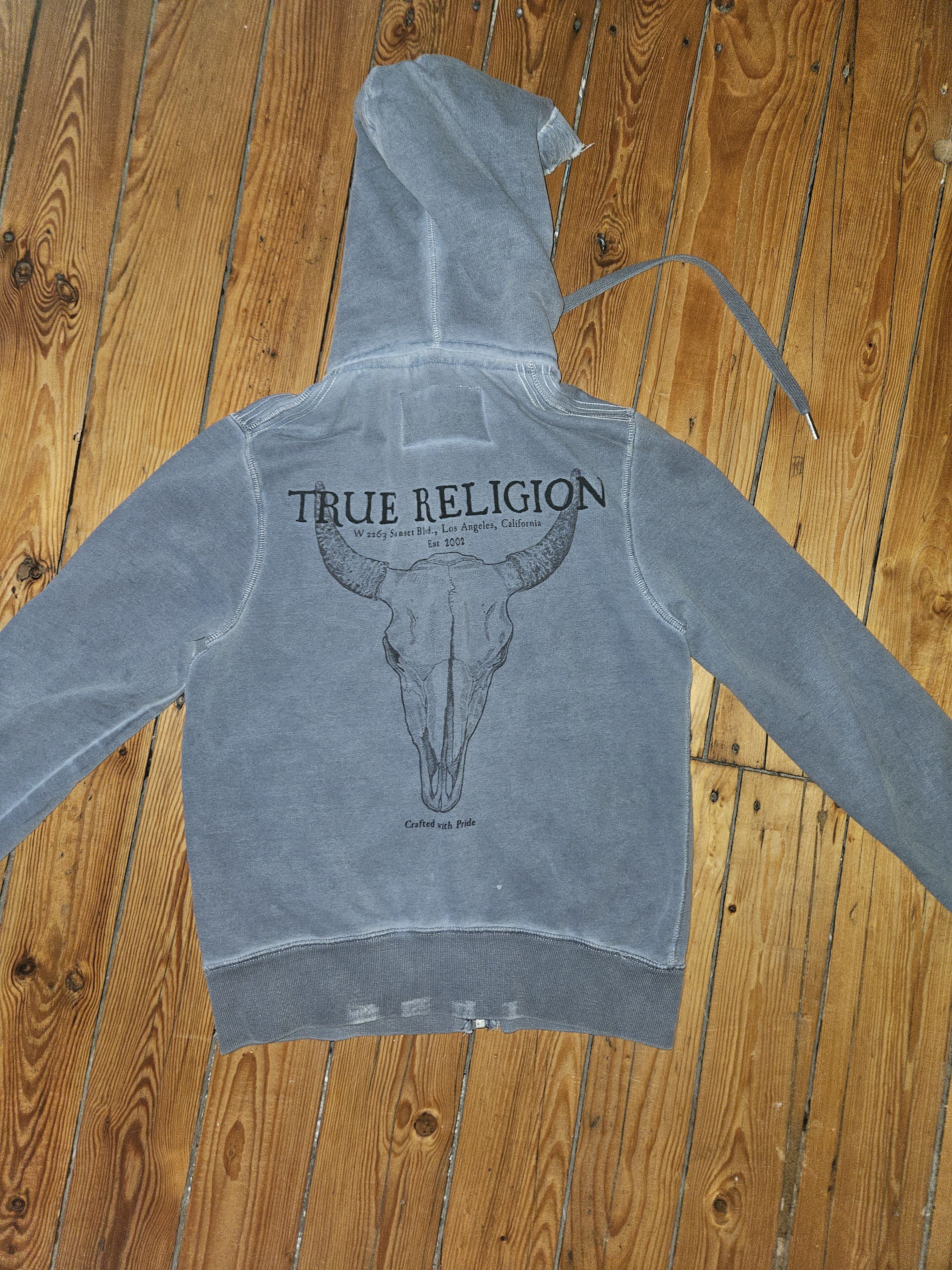 True Religion True Religion Zip-Hoodie Size US L / EU 52-54 / 3 - 4 Thumbnail