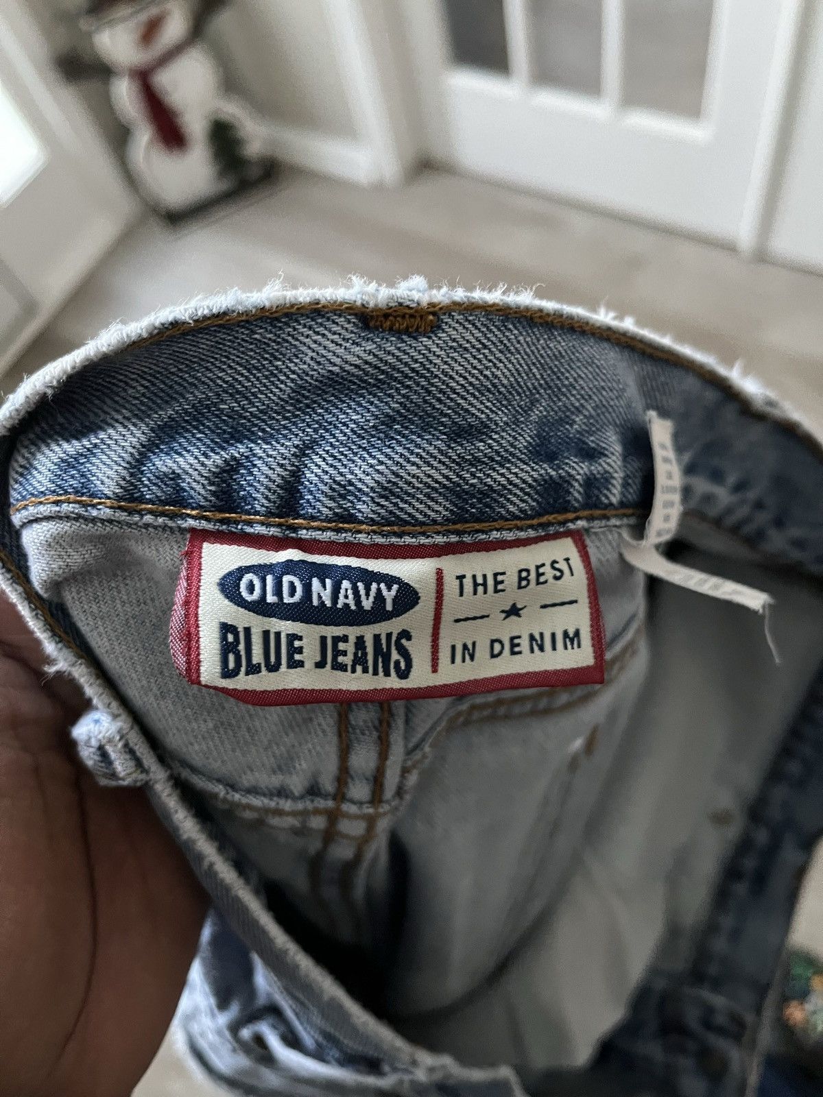Old Navy Vintage Old Navy Light Wash Jeans Size US 36 / EU 52 - 4 Thumbnail