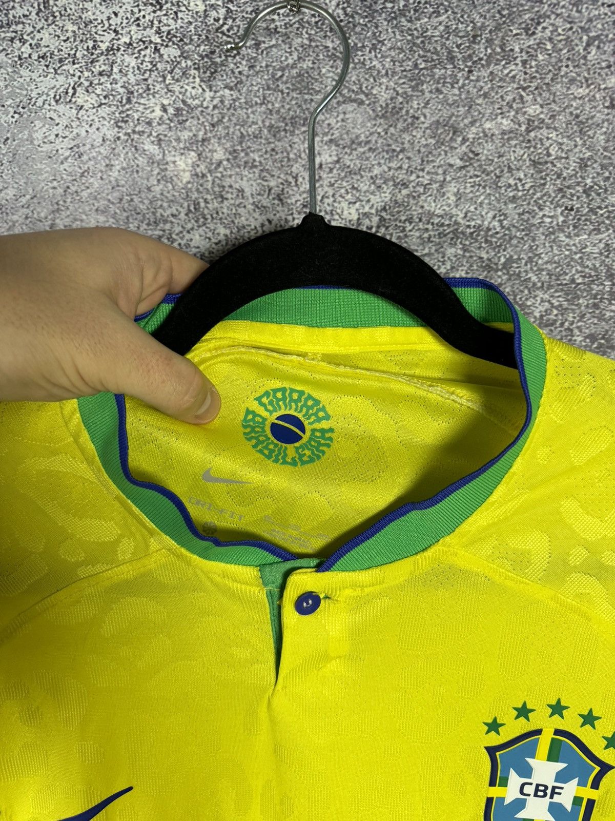 Nike × Vintage Vintage Brazil National Team 2022 Nike Soccer Jersey 2XL Size US XXL / EU 58 / 5 - 7 Thumbnail