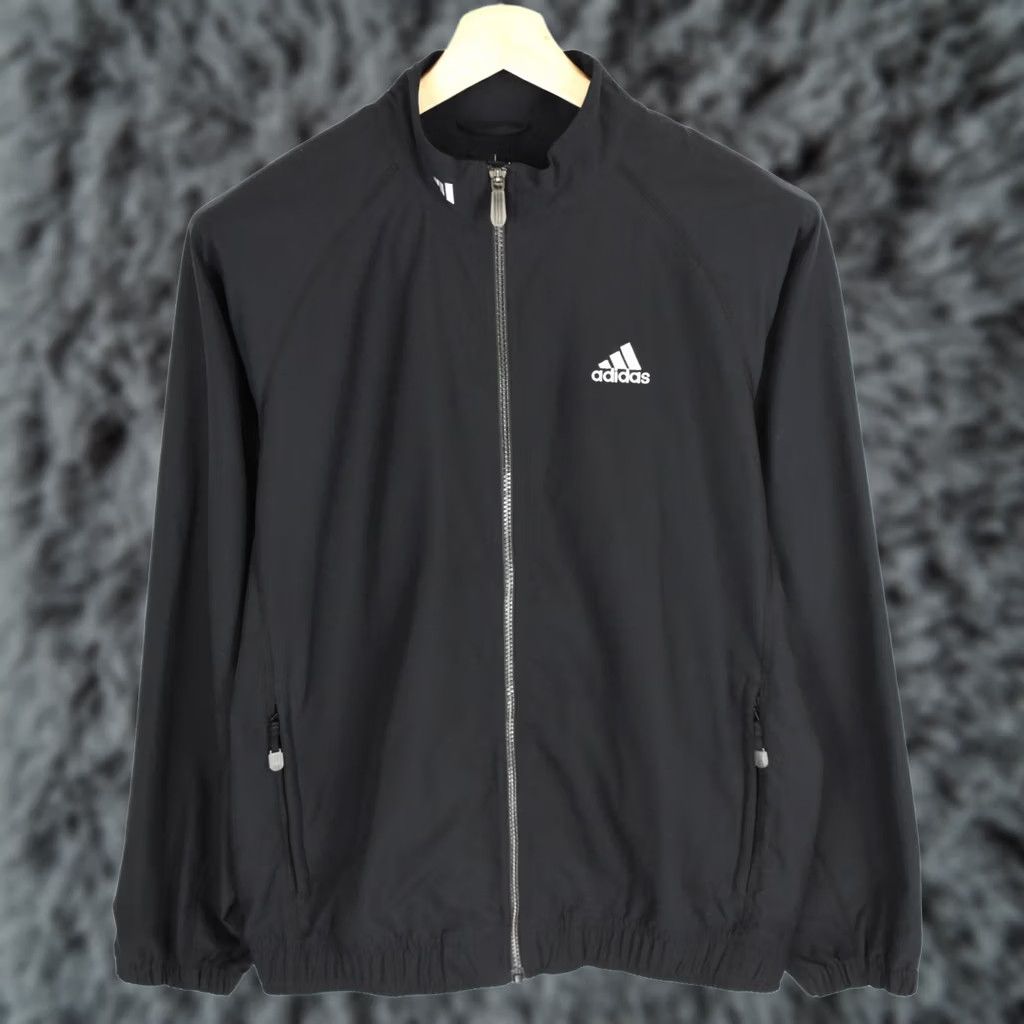 Adidas Adidas Jacket Mens S Climashell Wind Men Lightweight Unlined Full Zip Black Size US S / EU 44-46 / 1 - 1 Thumbnail