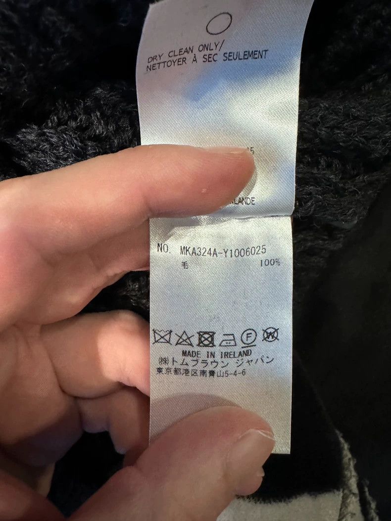 Thom Browne Thom BrowneRare wool coarse flower pullover line sweater 25 Size US M / EU 48-50 / 2 - 6 Thumbnail