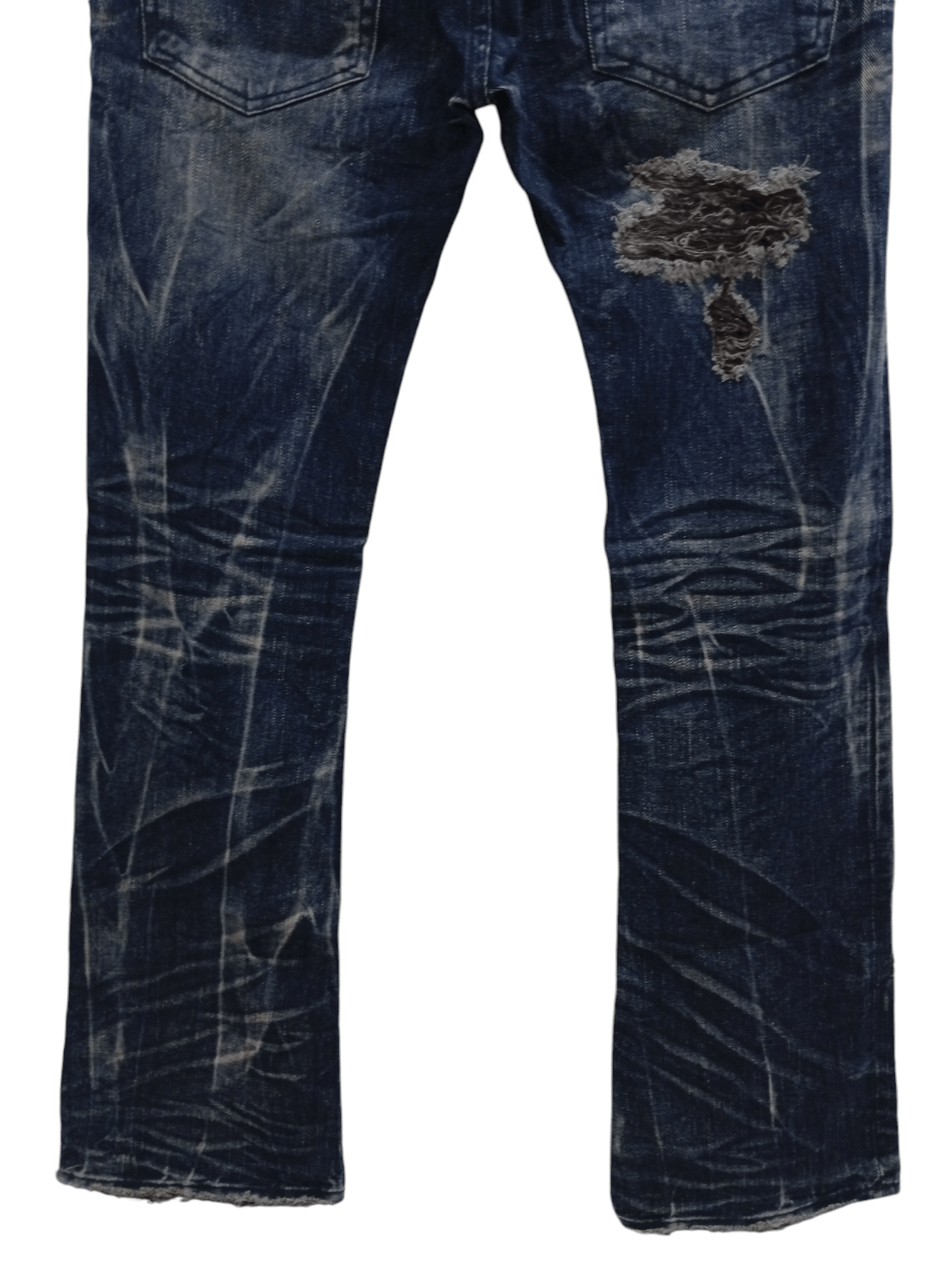 Japanese Brand × Vintage 🔥🔥Midas Patchwork Distressed Jeans Denim Size US 30 / EU 46 - 21 Thumbnail