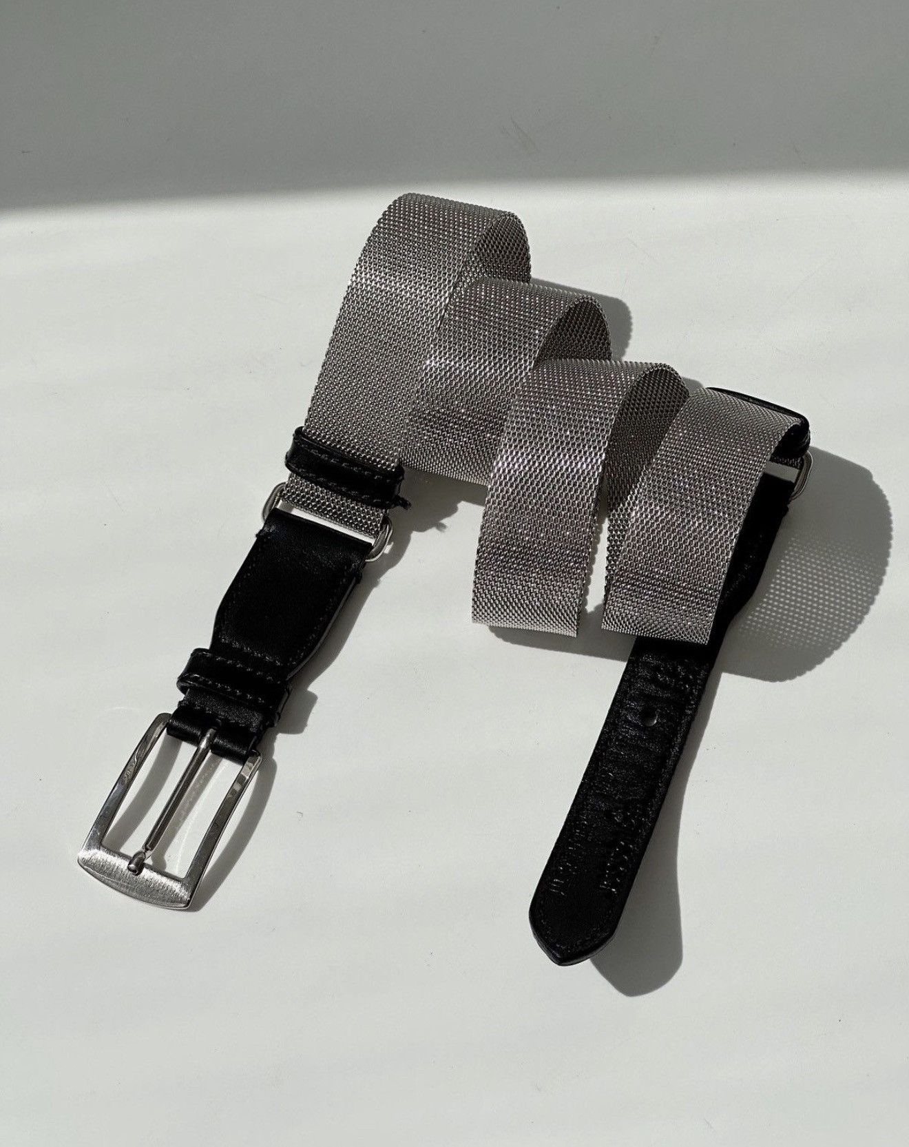 Jil Sander JIL SANDER by Raf Simons FW2005 Metal Mesh Belt Vintage Logo Size ONE SIZE - 2 Thumbnail