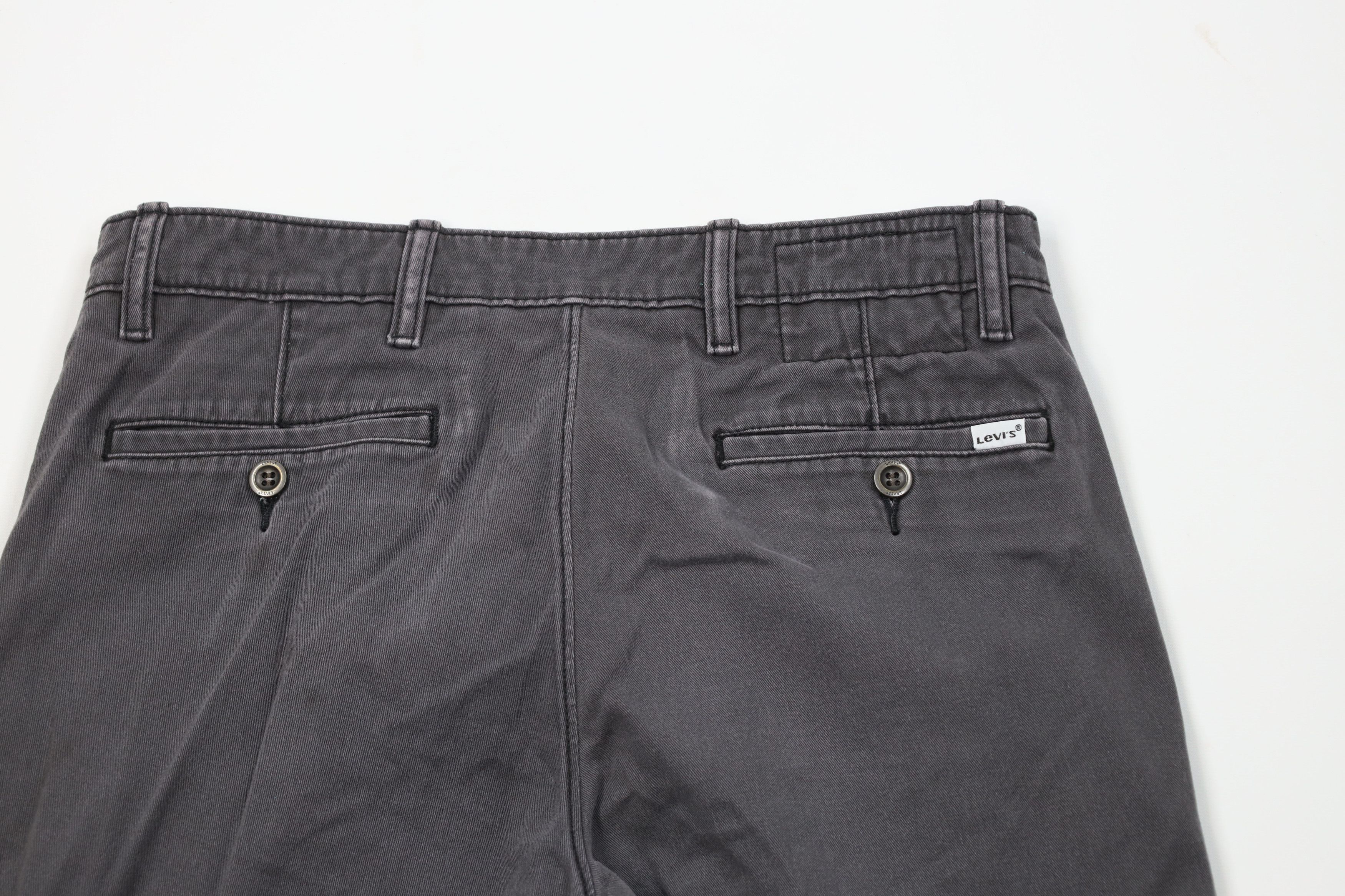 Levi's Vintage Y2K Levis Cuffed Joggers Jogger Pants Gray Size US 29 - 9 Thumbnail