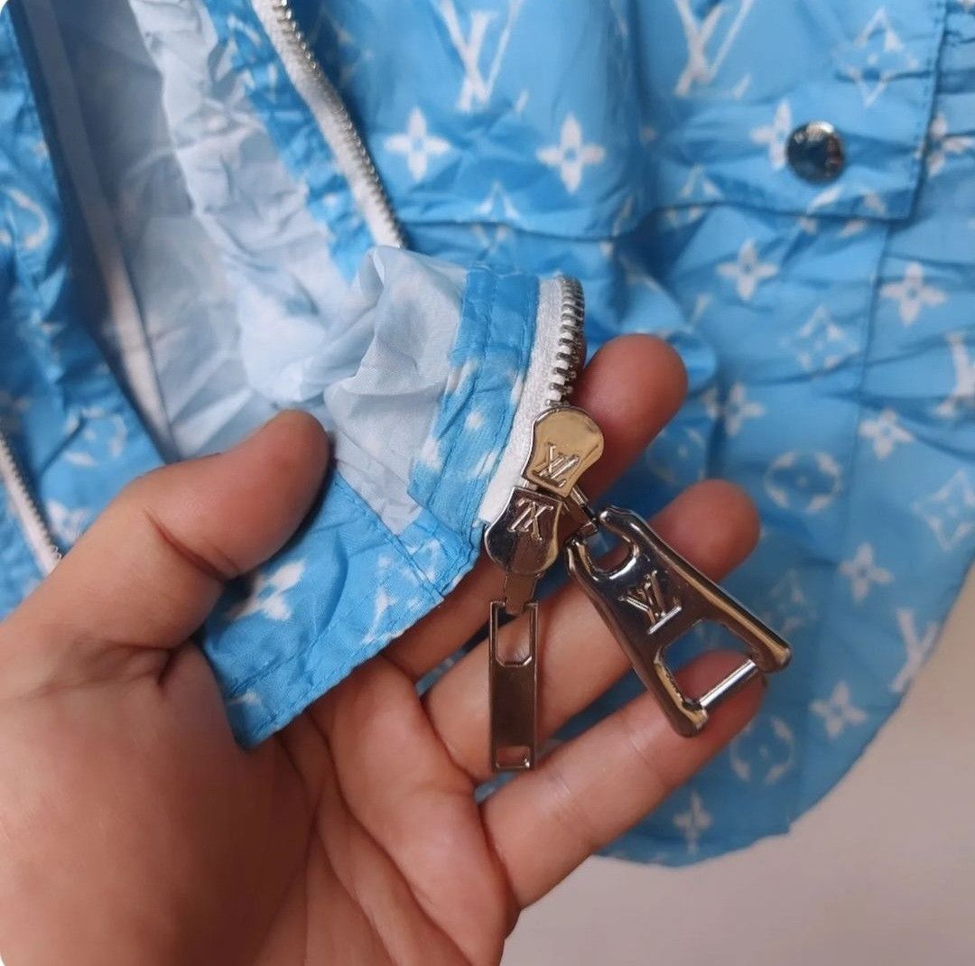 Designer × Vintage Vtg Louis Vuitton Monogram Polyester Women Jacket Size XL / US 12-14 / IT 48-50 - 8 Thumbnail