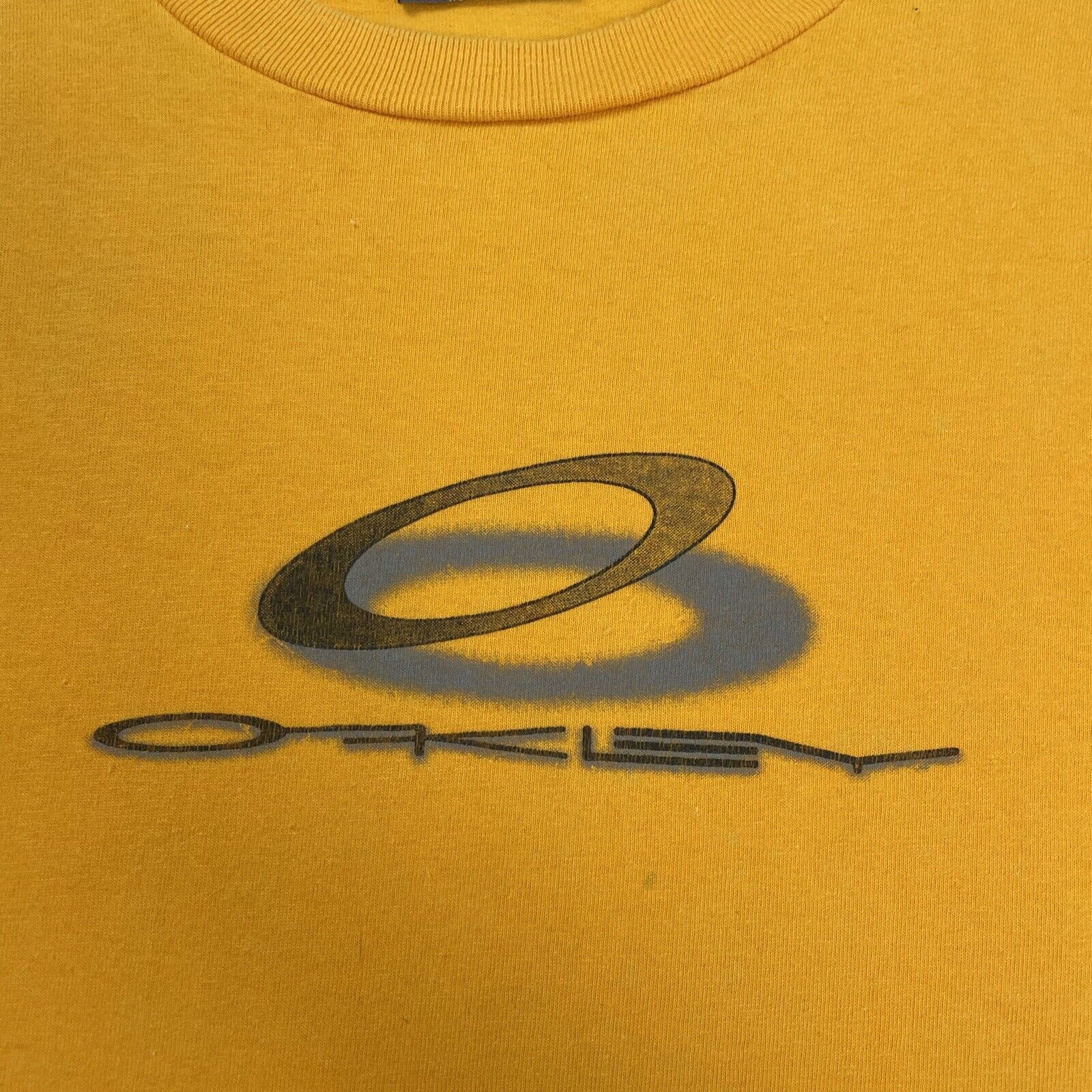 Oakley Vintage Oakley Software T-Shirt Y2K 90s Icon Orange Size US XS / EU 42 / 0 - 3 Thumbnail