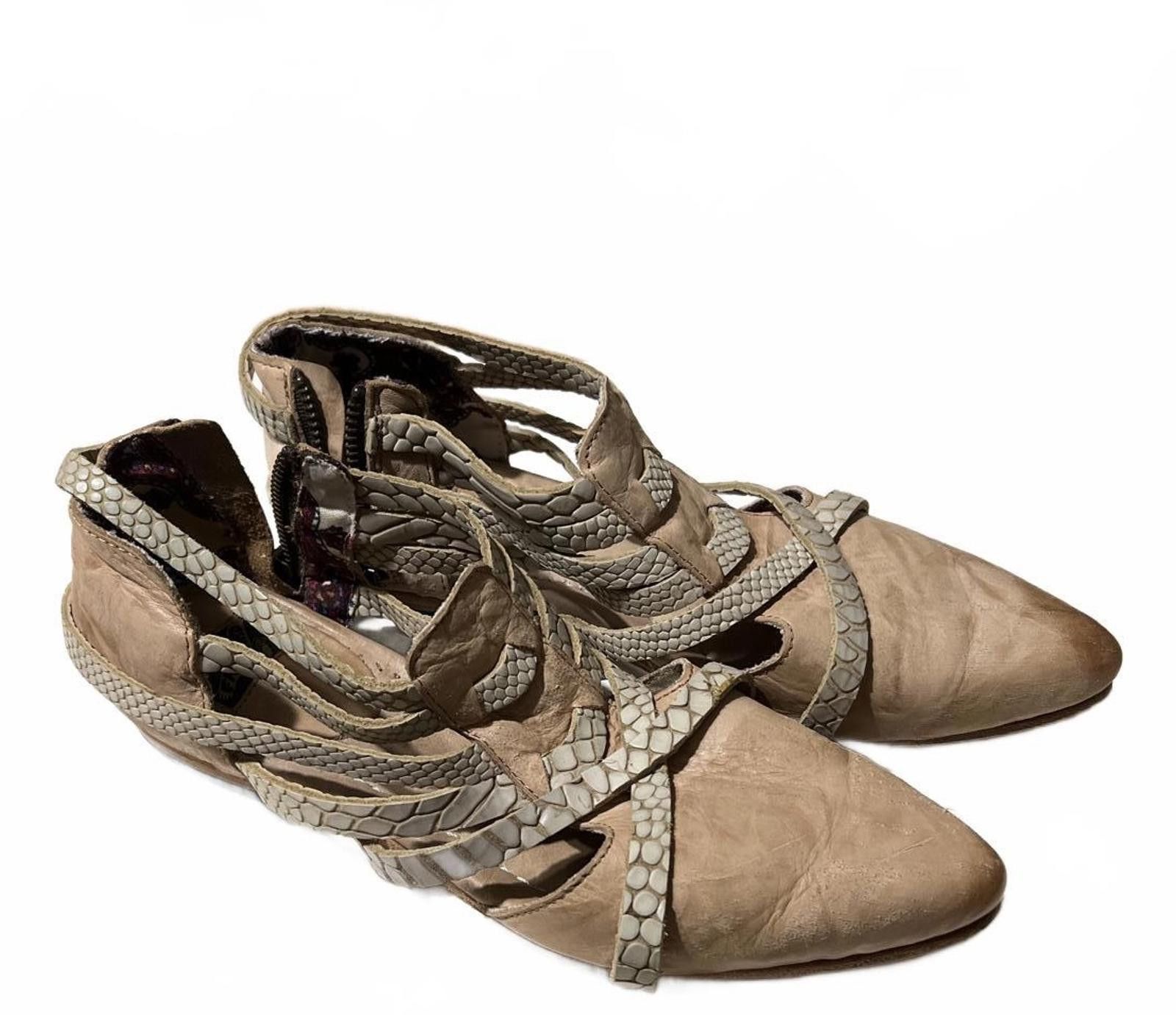 FREEBIRD FREEBIRD By Steven Emory Leather Boots Flats 9 Rustic Size US 9 / IT 39 - 5 Thumbnail